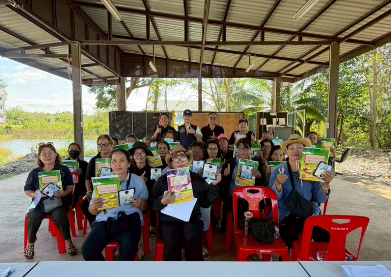 จัดประชุมชี้แจงถ่ายทอดเทคโนโลยีด้านการประมงให้กับเกษตรกร ภายใต้โครงการศูนย์เรียนรู้การเพิ่มประสิทธิภาพการผลิตสินค้าเกษตร ปีงบประมาณ พ.ศ.2569