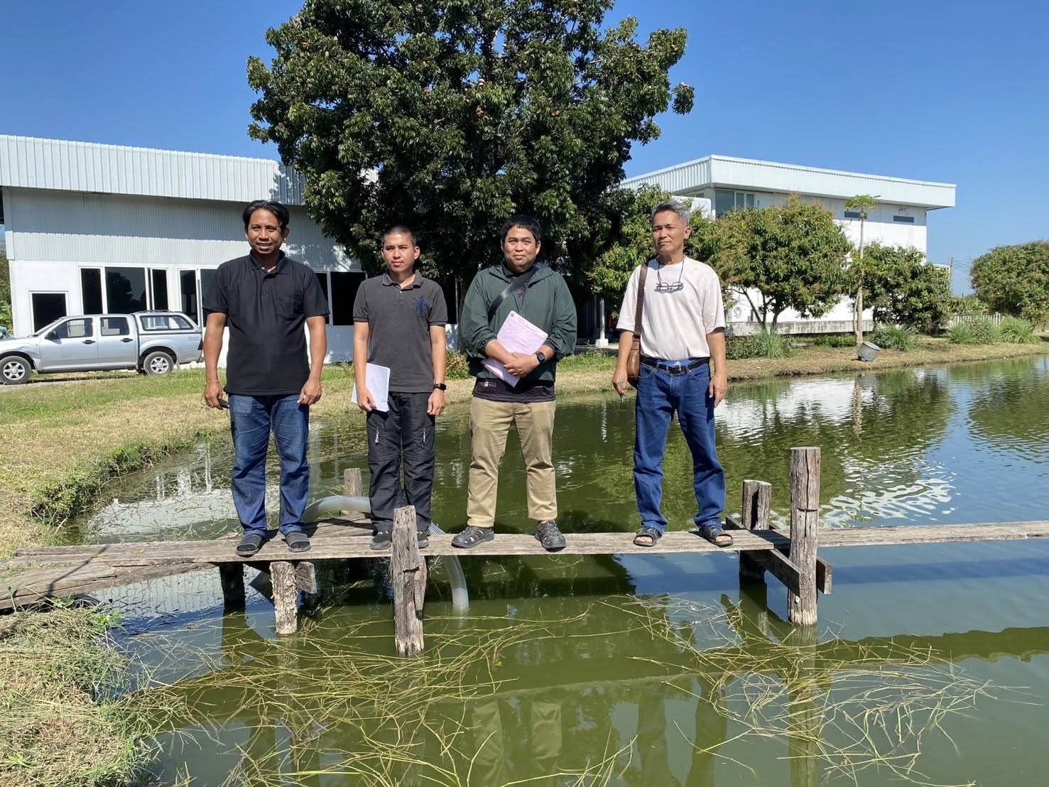 สำนักงานประมงพื้นที่กรุงเทพมหานครลงพื้นที่ให้บริการเกษตรกร และประชาสัมพันธ์หลักเกณฑ์การเข้าร่วมโครงการแปลงใหญ่