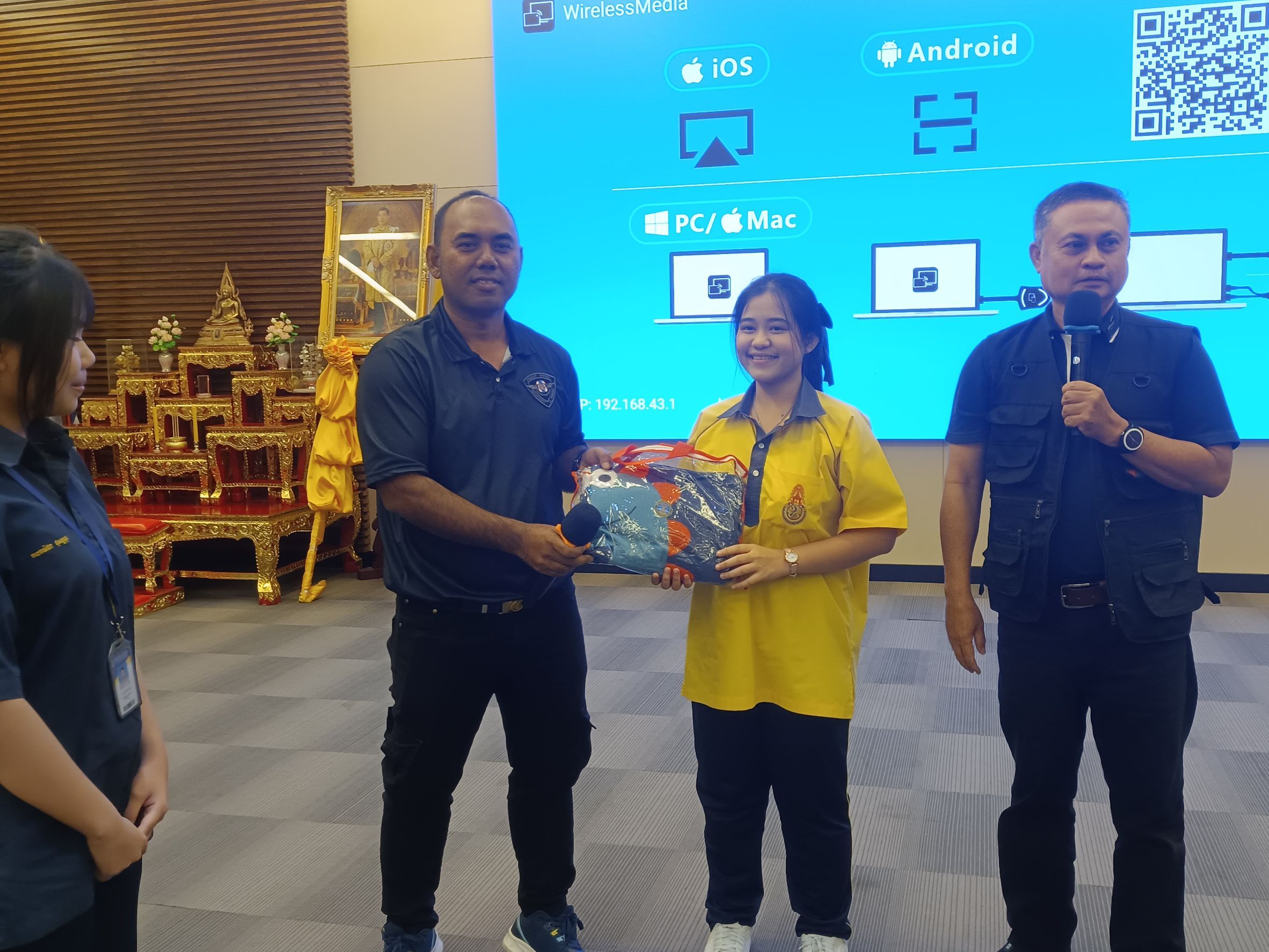 เป็นวิทยากรบรรยาย หัวข้อ 