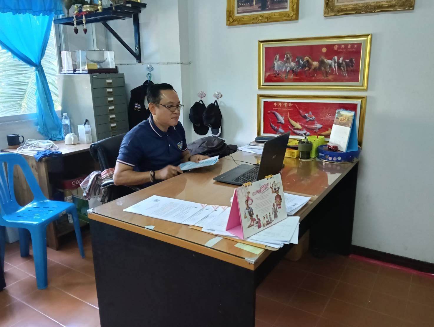 เข้าร่วมประชุมคณะกรรมการขับเคลื่อนนโยบายของกรมประมงจังหวัดชุมพร