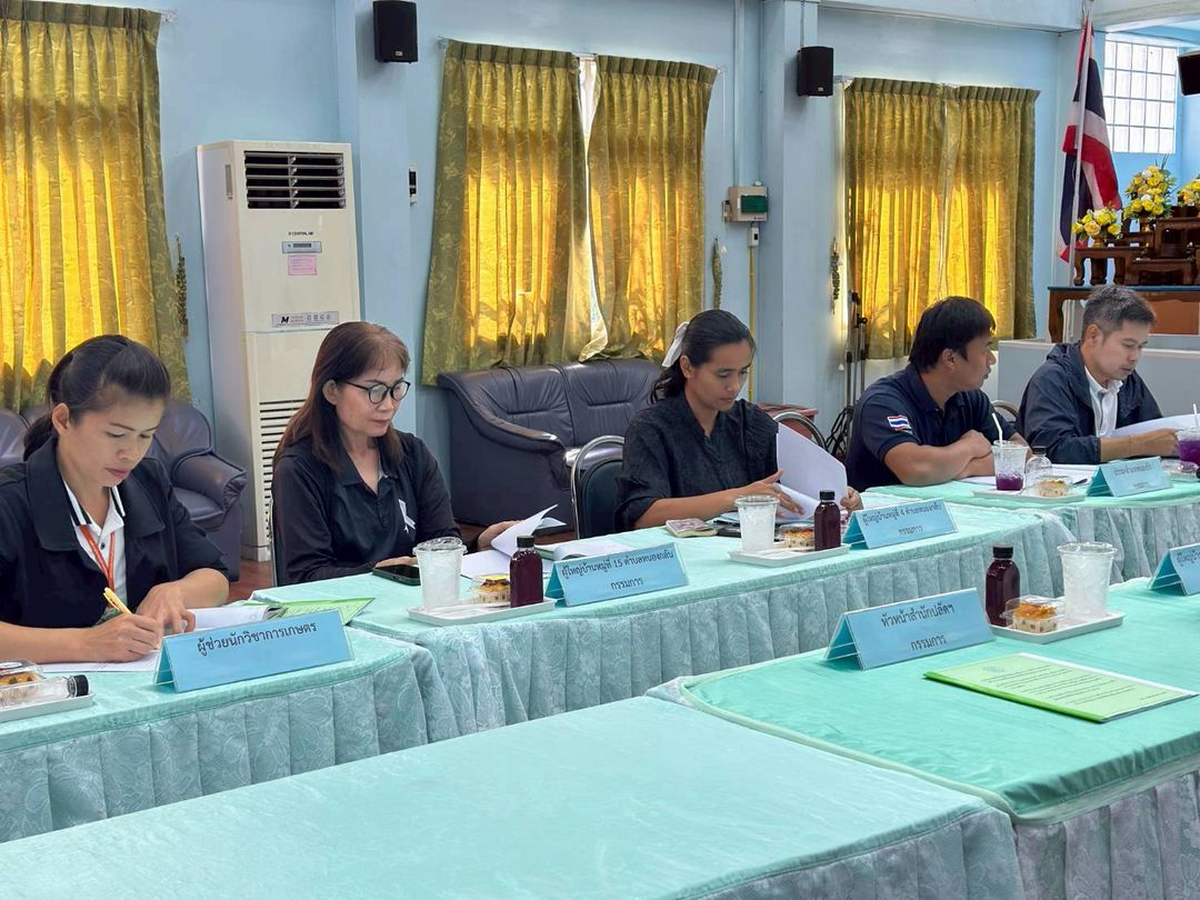 ประมงอำเภอหนองบัว ร่วมประชุมคณะกรรมการช่วยเหลือประชาชนขององค์การบริหารส่วนตำบลหนองกลับ