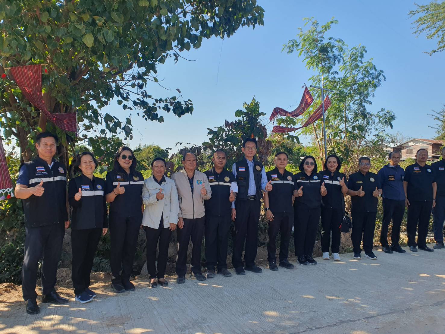  ร่วมพิธีเปิดโครงการเสริมสร้าง