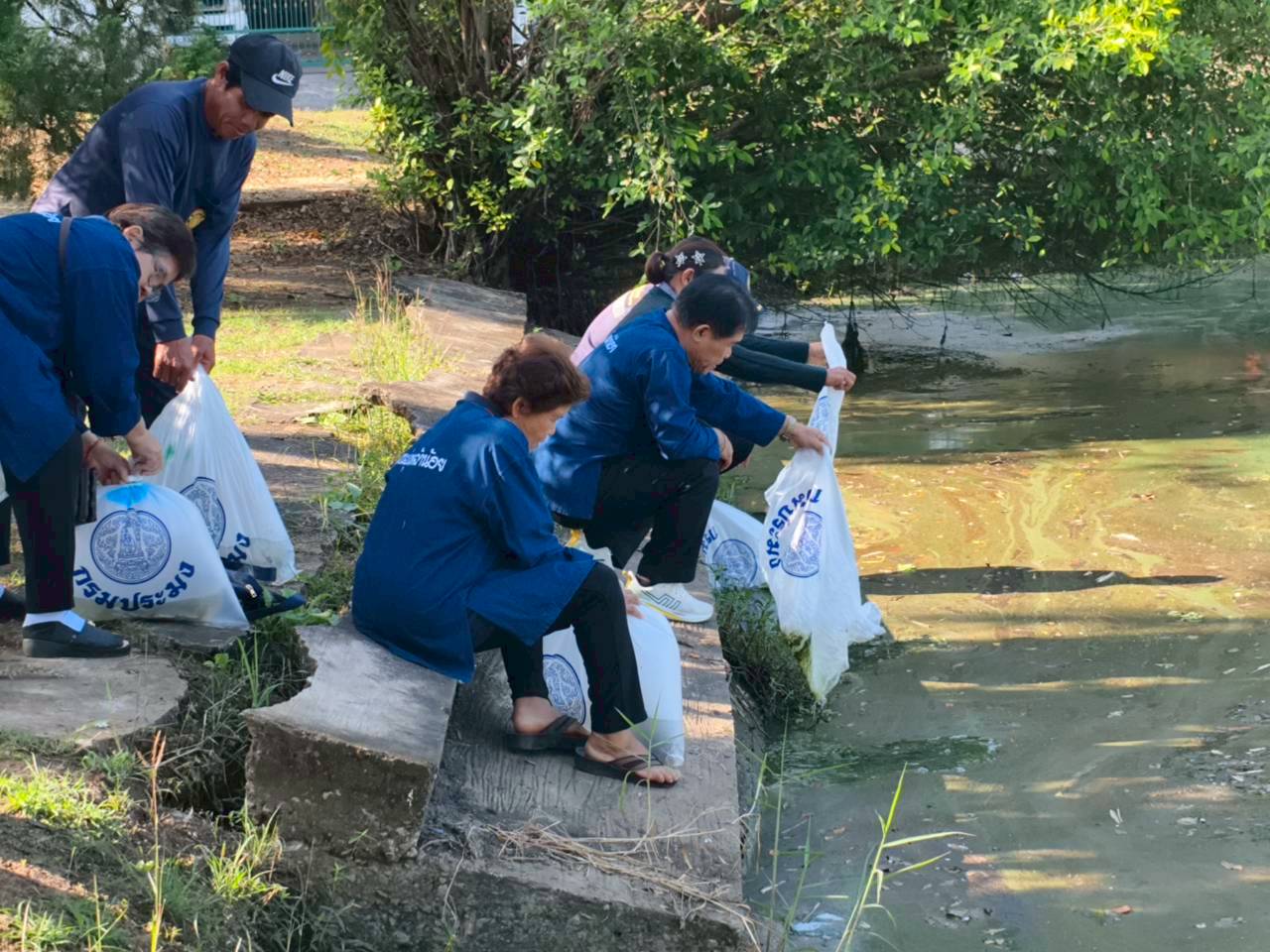 การเพิ่มผลผลิตสัตว์น้ำในแหล่งน้ำชุมชน