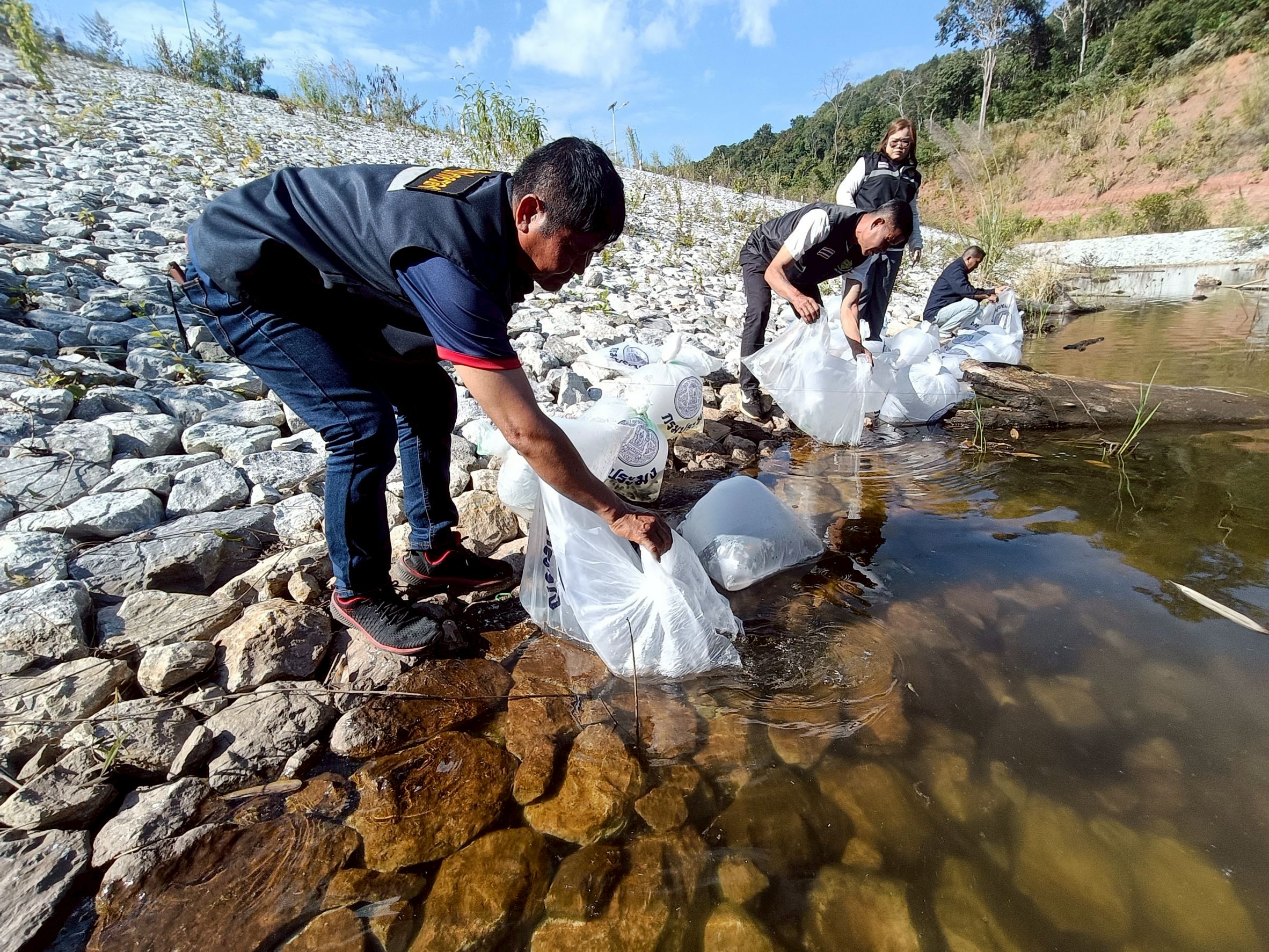 การเพิ่มผลผลิตสัตว์น้ำในแหล่งน้ำชุมชน..คลิก