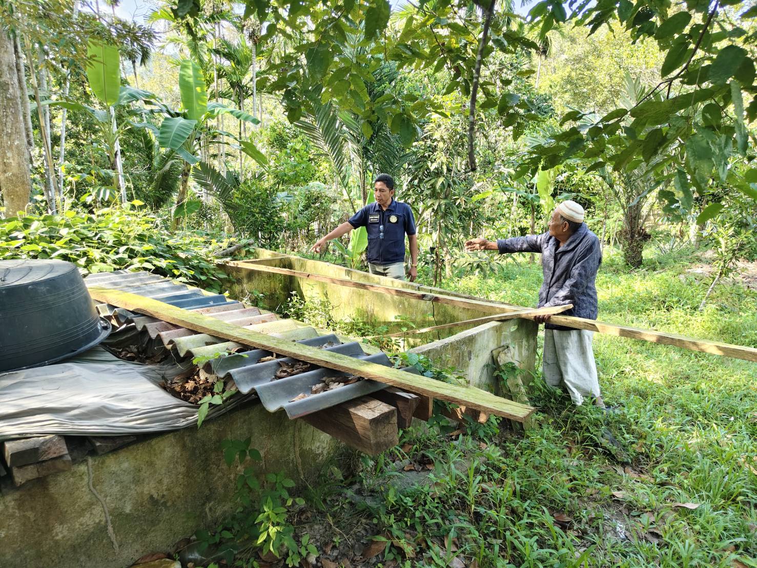 ลงพื้นที่ หมู่ที่ 5 บ้านสี่สิบ ตำบลบาละ อำเภอกาบัง