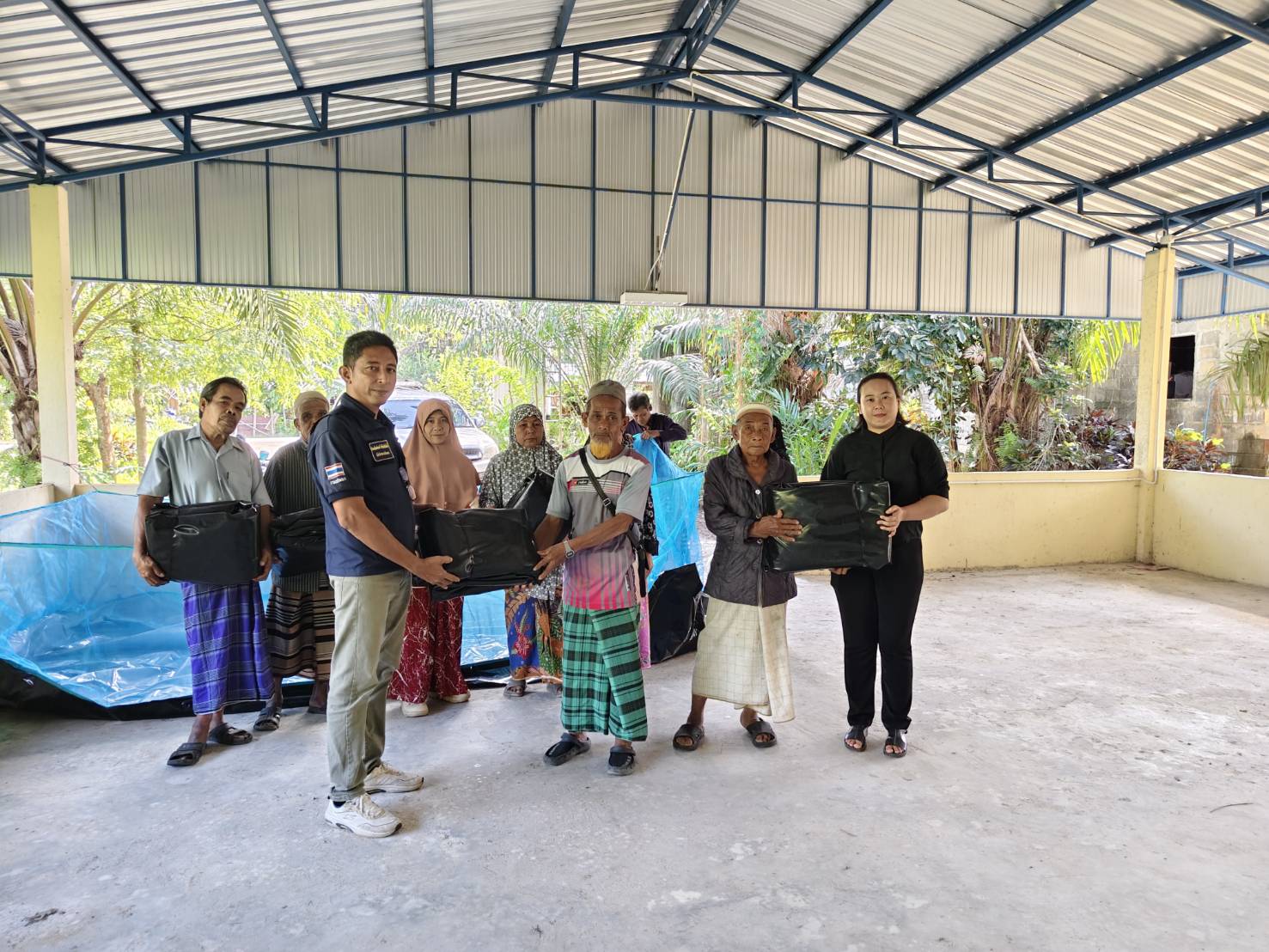  ลงพื้นที่ หมู่ที่ 5 บ้านสี่สิบ ตำบลบาละ อำเภอกาบัง