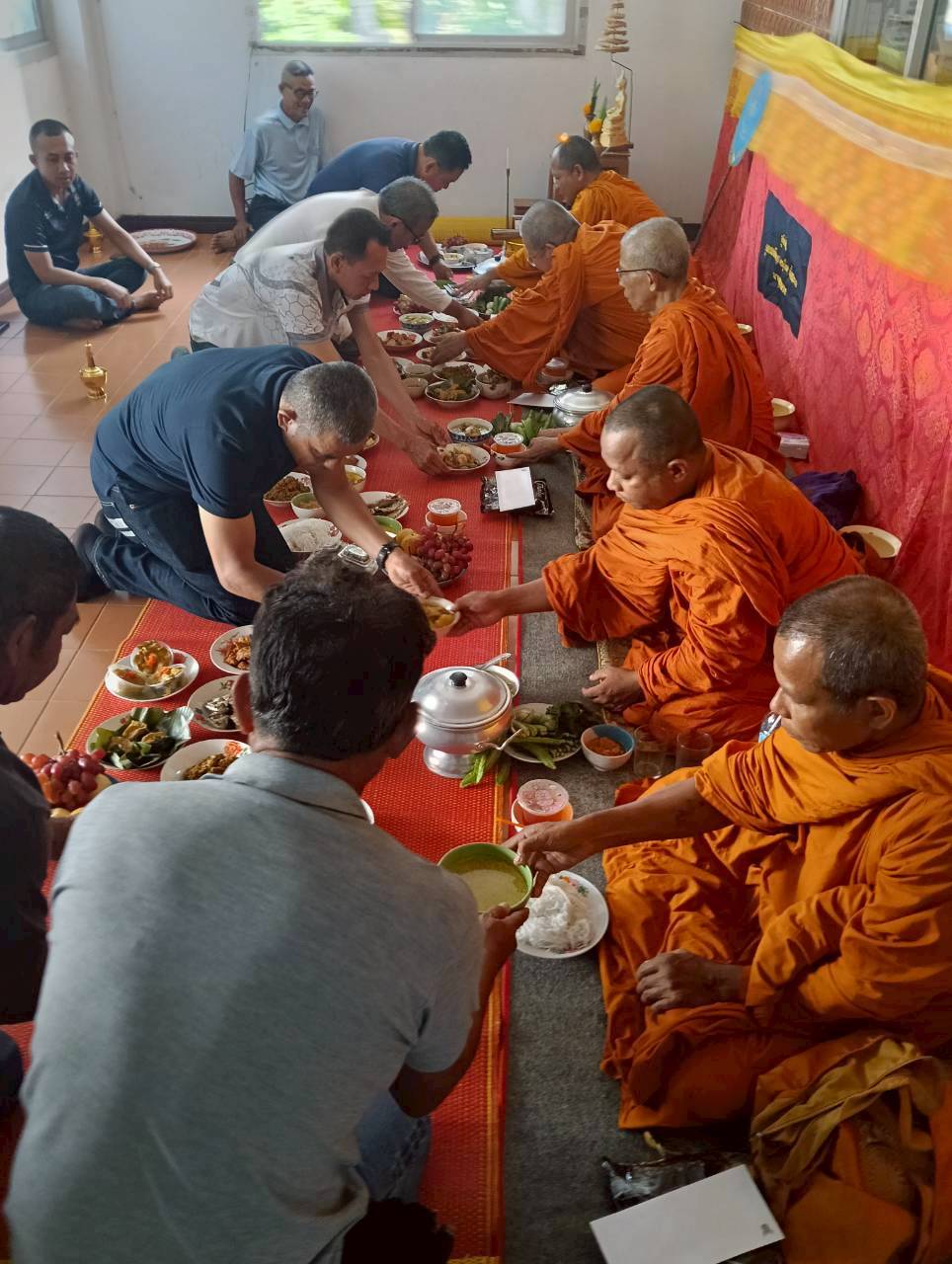 จัดทำบุญหน่วยหลังสวน (ชุมพร)