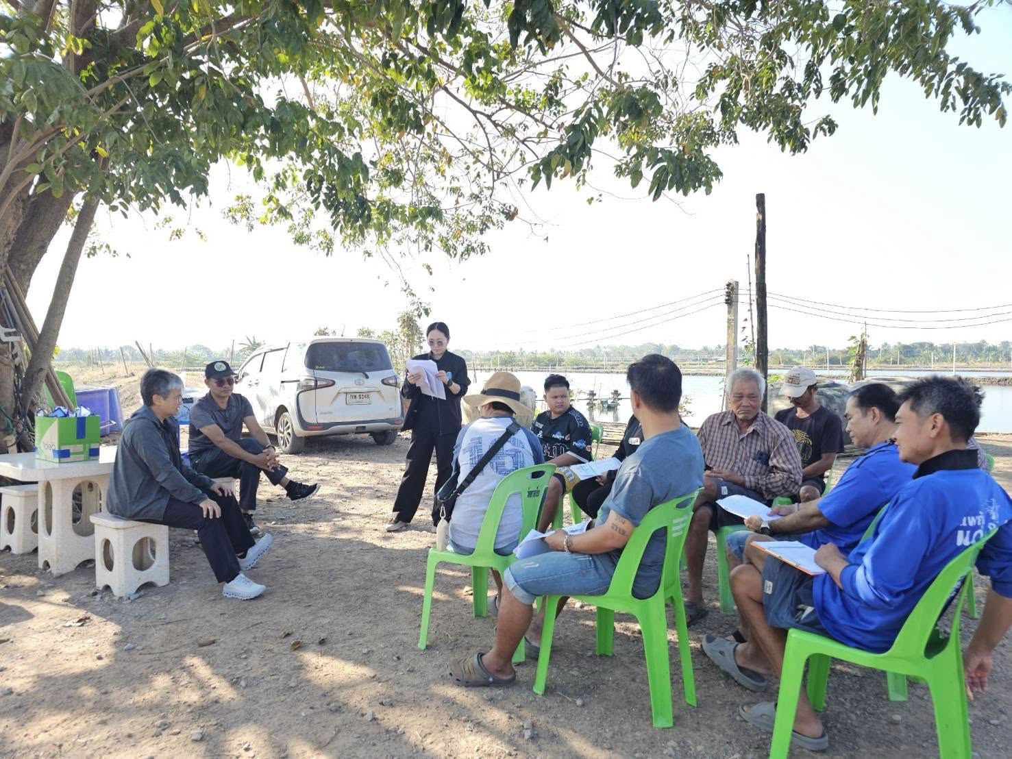 ร่วมประชุมทำแผนพัฒนารายแปลง 