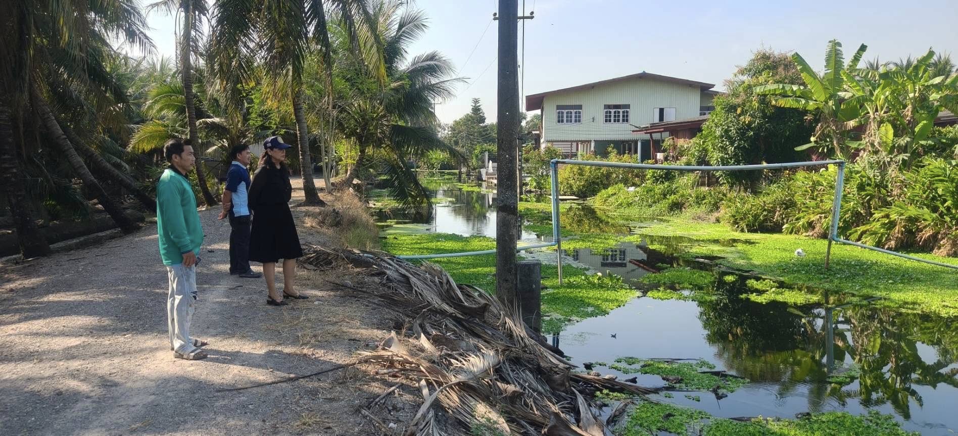 ลงพื้นที่สำรวจและเฝ้าระวังการแพร่กระจายประชากรปลาหมอคางดำในแหล่งน้ำธรรมชาติ ตามโครงการจัดการการแพร่ระบาดของปลาหมอคางดำในพื้นที่จังหวัดราชบุรี