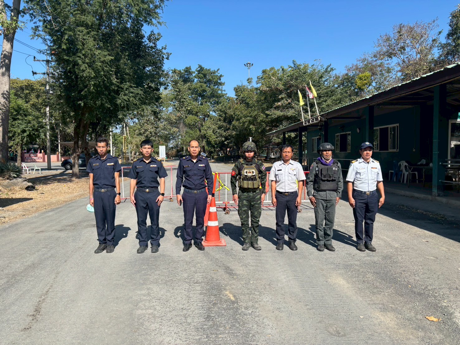  ตรวจบูรณาการ ทางจุดผ่านแดนตาพระยา