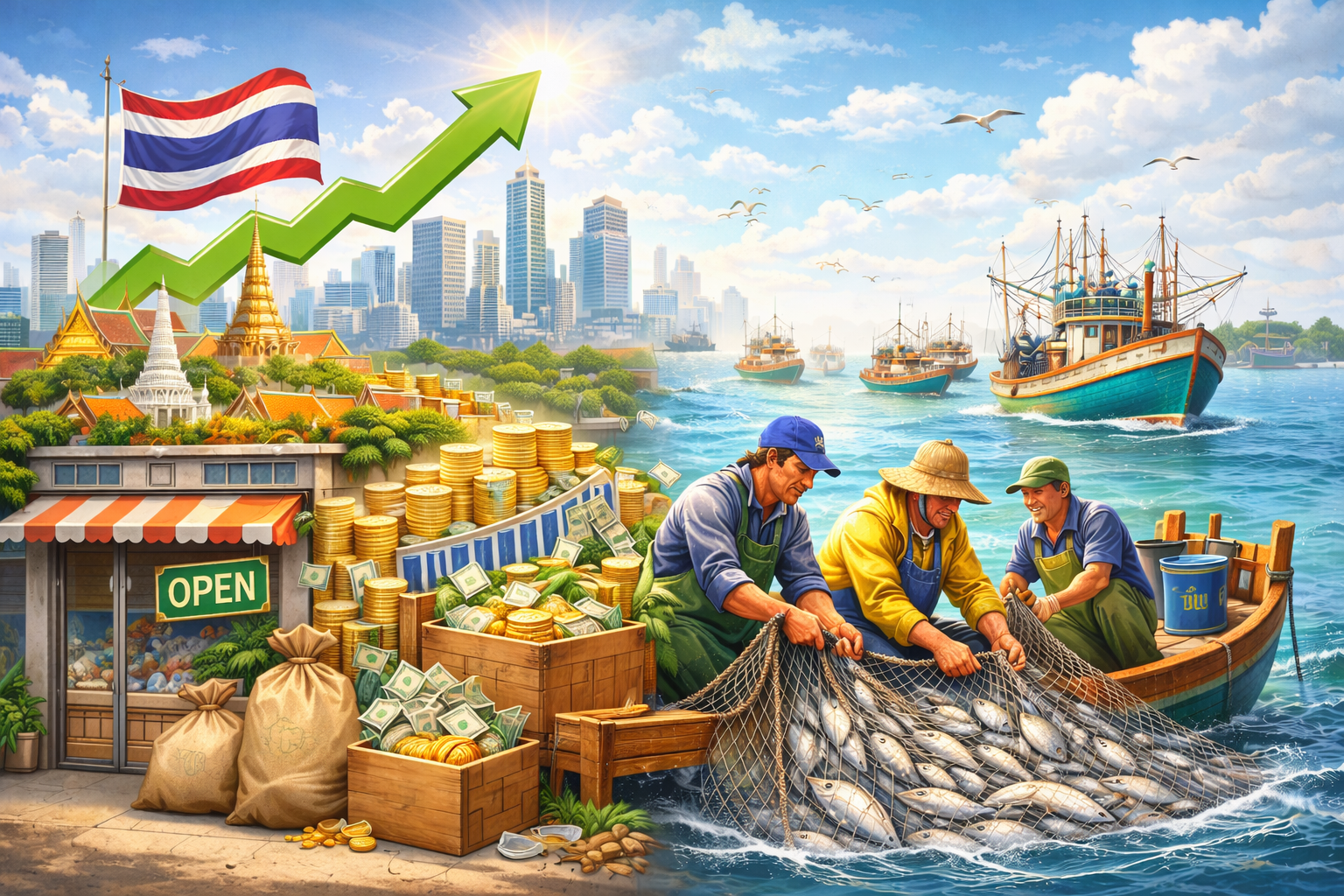 ภาวะเศรษฐกิจไทยและสถานการณ์ภาคประมง ปี2568-2569