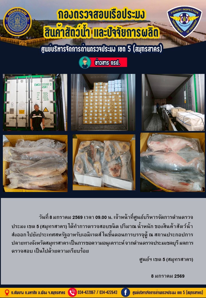 วันที่ 8 มกราคม 2569 เจ้าหน้าท