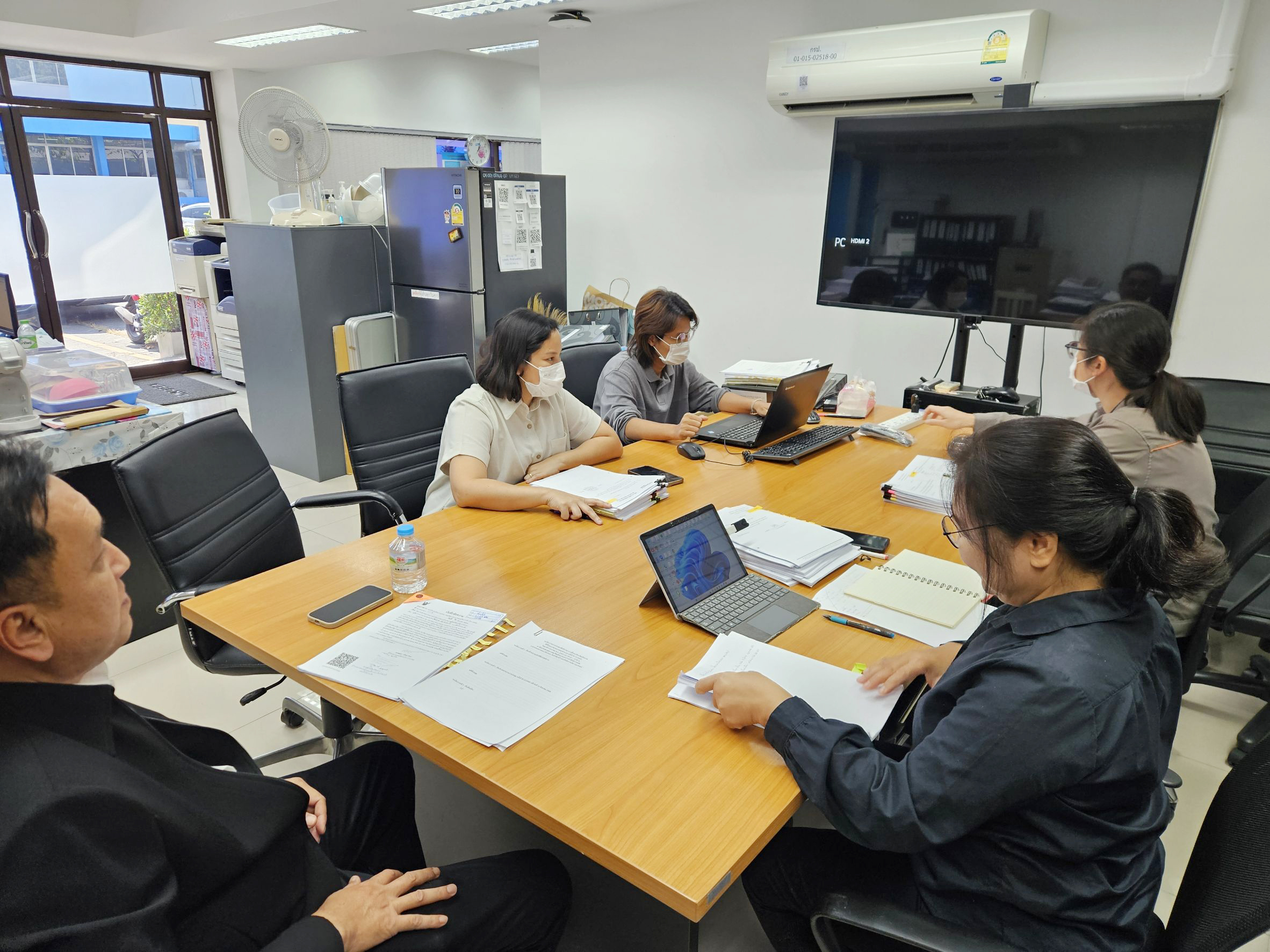 ผอ.กรป.  เป็นประธานการประชุมเพื่อพิจารณาการขึ้นทะเบียนวัตถุอันตราย #1/2569