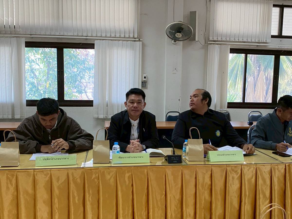 ร่วมประชุมโครงการขับเคลื่อนการเกษตรระดับหมู่บ้านสู่การผลิตสินค้าเกษตรมูลค่าสูง ระดับอำเภอ ครั้งที่ 1/2569..คลิก