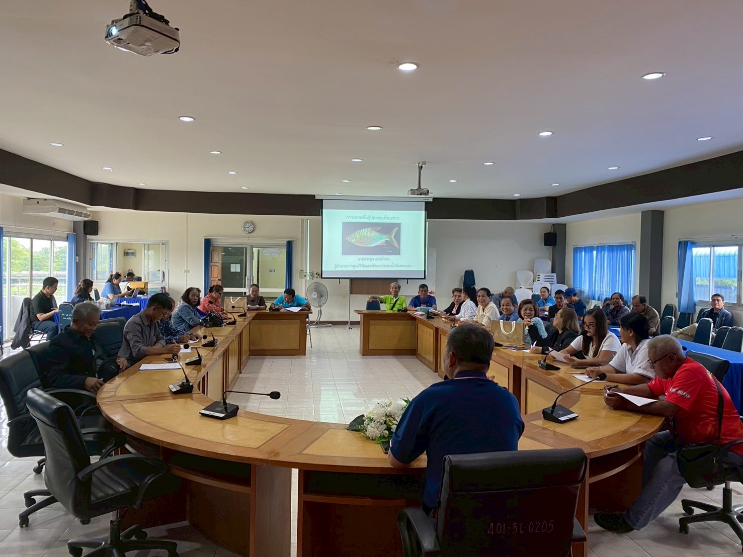 การประชุมเชิงปฏิบัติการแลกเปลี่ยนองค์ความรู้และเสริมสร้างศักยภาพด้านประมงในระดับพื้นที่ลุ่มน้ำโขง ประจำปีงบประมาณ พ.ศ. 2568