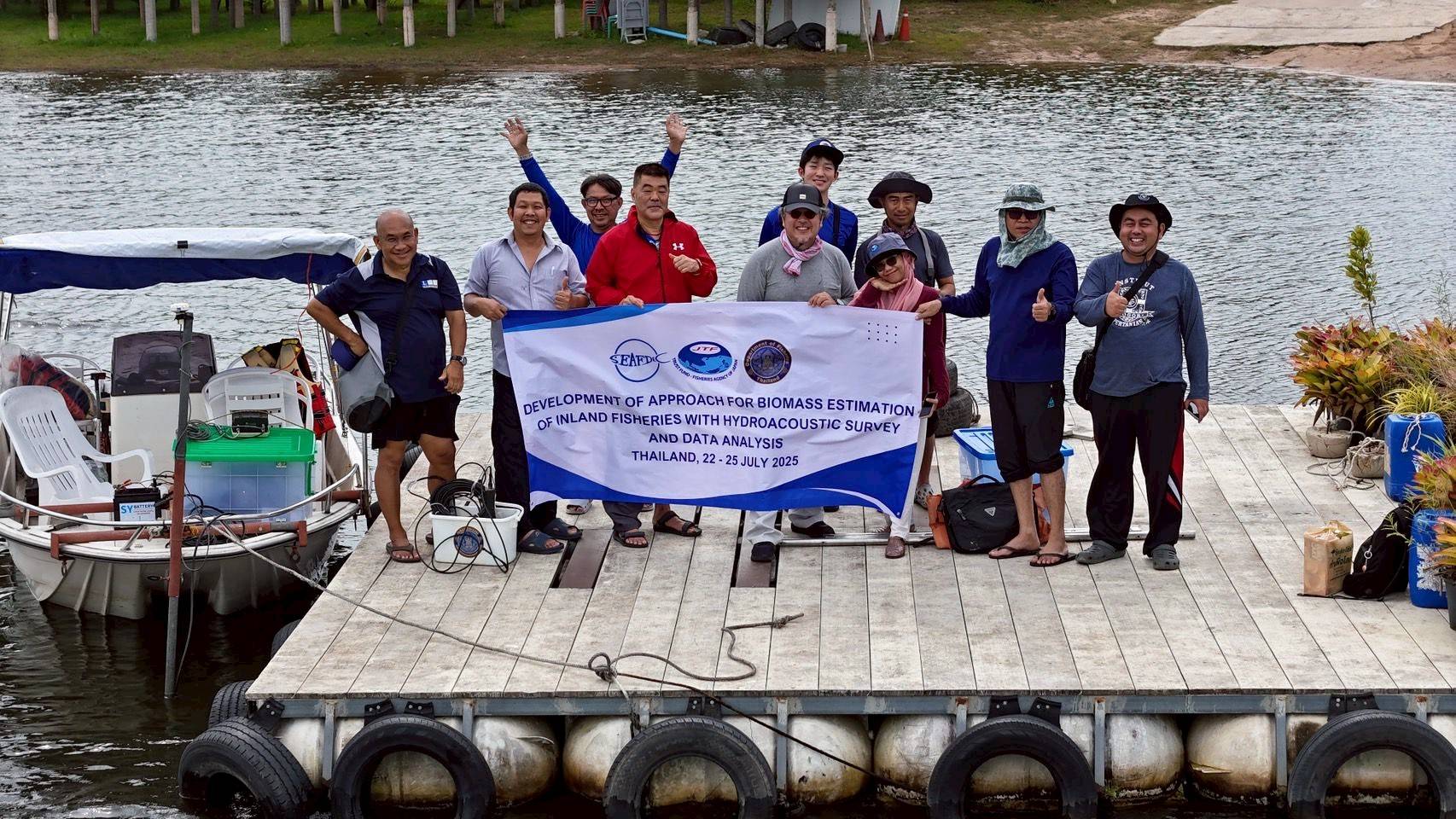 พัฒนาและปรับปรุงความแม่นยำของการประมาณค่าชีวมวลด้วยเครื่องมือ Hydroacoustic ในแหล่งน้ำจืด