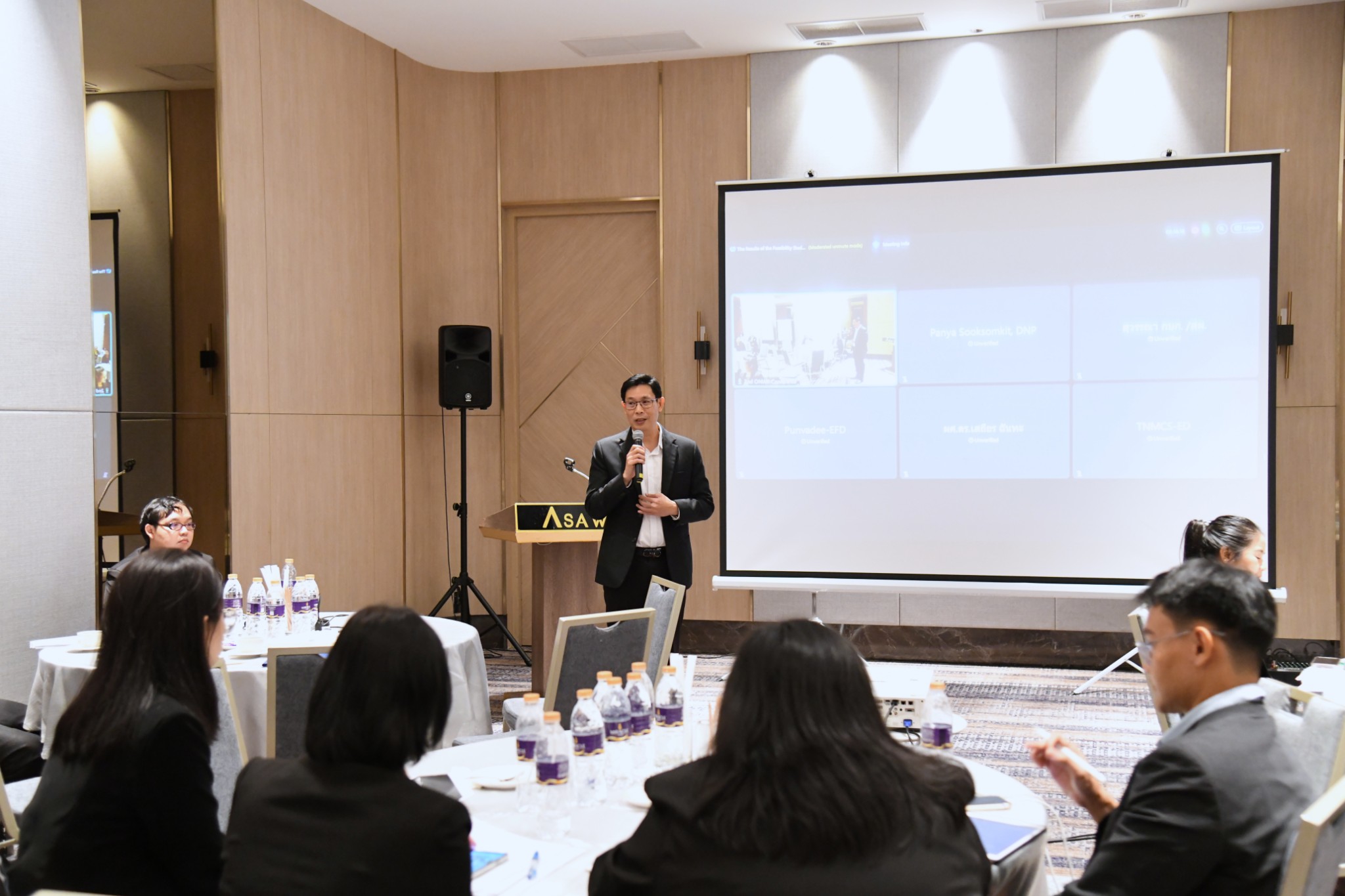 การประชุมเชิงปฏิบัติการระดับประเทศเรื่อง The Results of the feasibility Study for the Updated Fund Model of the Ecosystem Window of the Mekong Fund Trial
