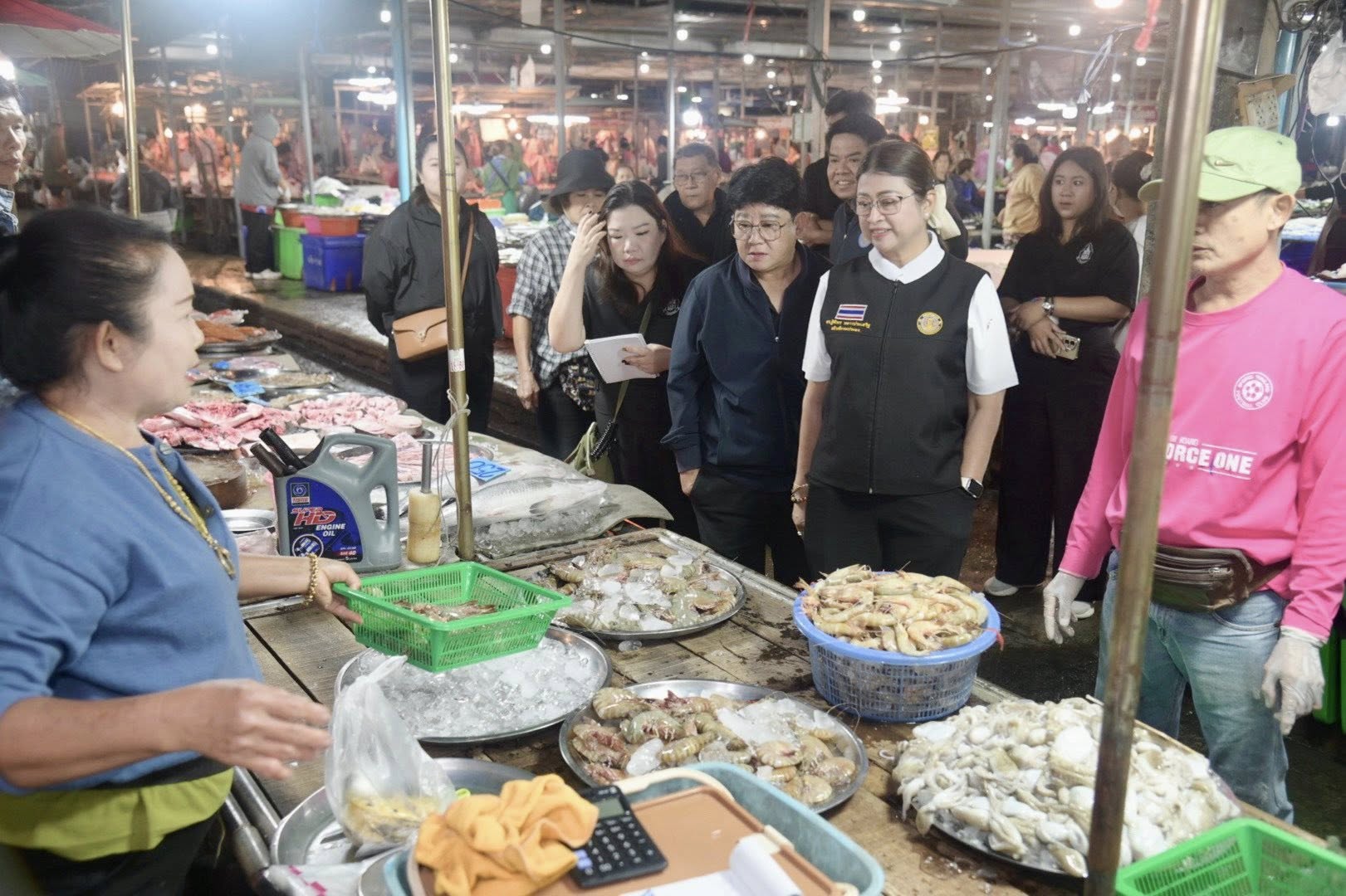 อธิบดีกรมประมง ลงพื้นที่ตลาด Fisherman Market @Trat ตลาดจำหน่ายสินค้าอาหารทะเล มีคุณภาพ สด สะอาด ปลอดภัย
