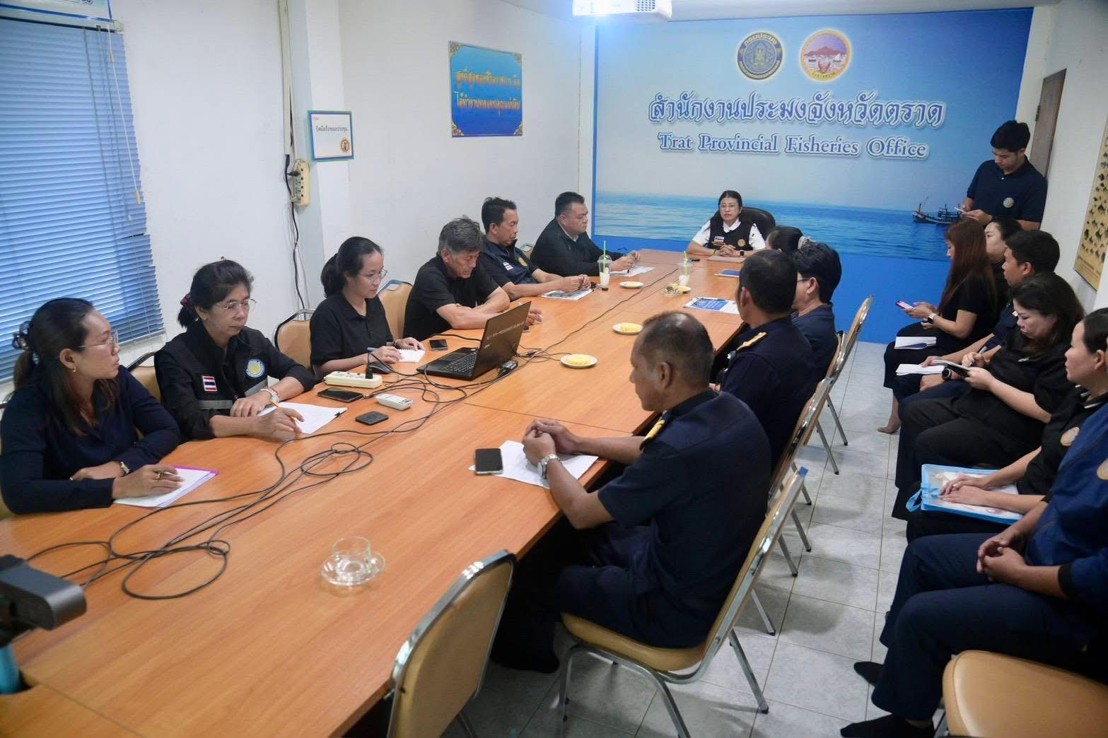 อธิบดีกรมประมง ตรวจเยี่ยมการดำเนินงานของหน่วยงานกรมประมงในพื้นที่จังหวัดตราด..คลิก