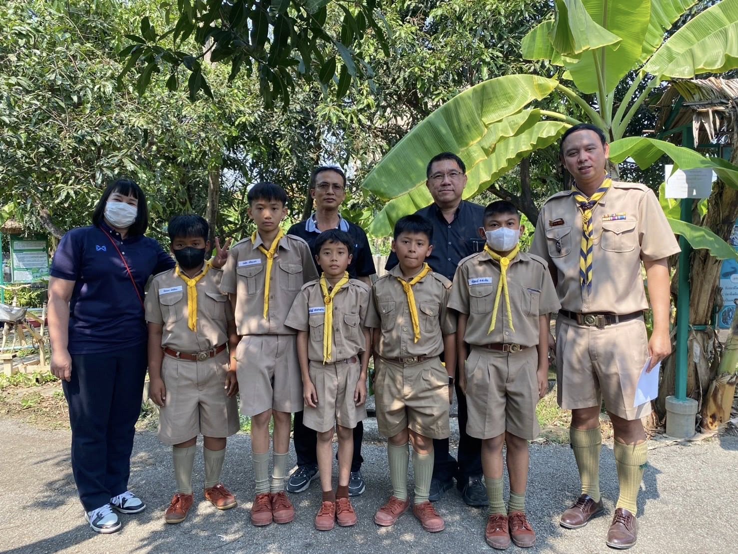 สำนักงานประมงพื้นที่กรุงเทพมหานครลงพื้นที่ตรวจติดตามโครงการส่งเสริมการดำเนินงานอันเนื่องมาจากพระราชดำริ