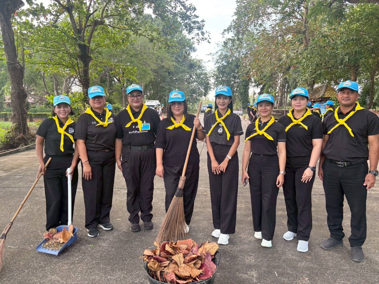 เข้าร่วมกิจกรรมจิตอาสาพระราชทาน เราทำความดีด้วยหัวใจ ถวายพระราชกุศล เนื่องในโอกาสวันสมเด็จพระนเรศวรมหาราช 