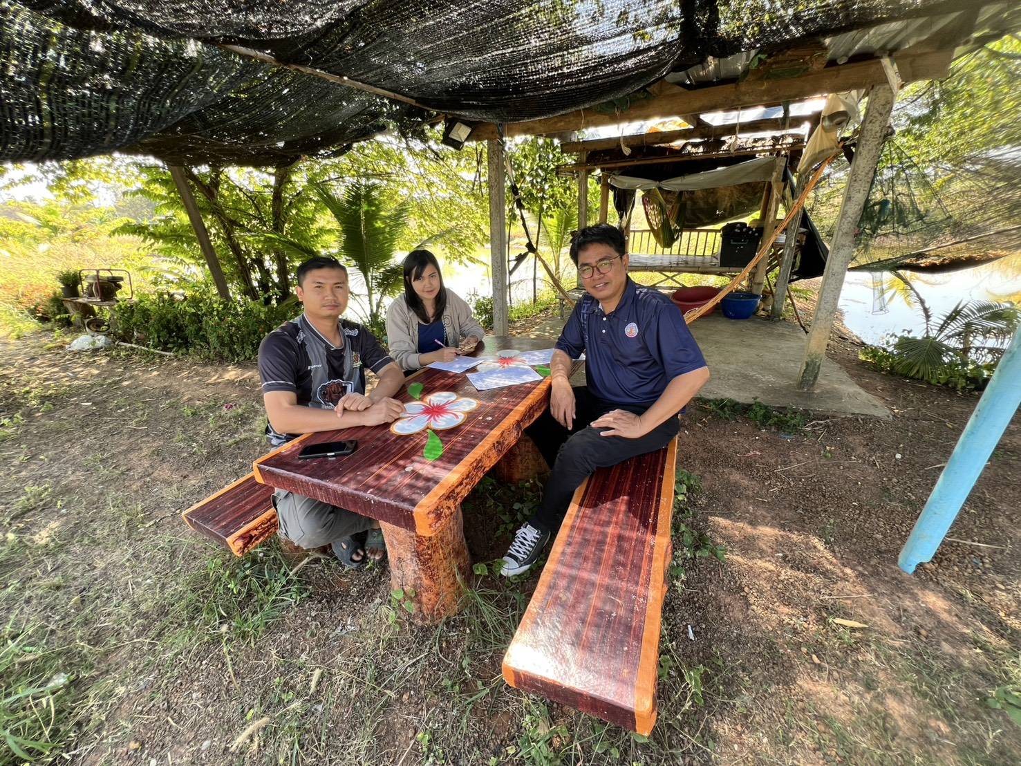 ปฏิบัติงานโครงการส่งเสริมอาชีพประมง กิจกรรม ส่งเสริมเกษตรเชิงรุก (Zoning by Agri Map)