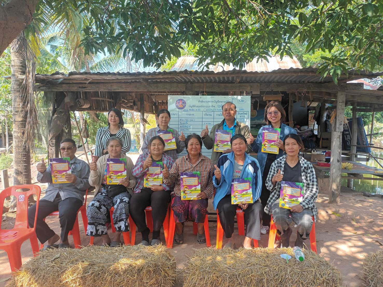 ประชุมชี้แจงเกษตรกร โครงการพัฒนาเกษตรกรรมยั่งยืน กิจกรรมพัฒนาเกษตรทฤษฎีใหม่ ในพื้นที่ อ.บ้านแท่น จ.ชัยภูมิ..คลิก