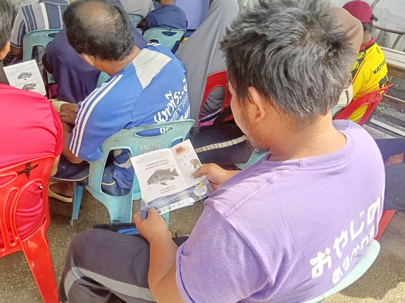 ร่วมเป็นวิทยากรบรรยายการบริหารจัดการทรัพยากรประมงโดยชุมชน ในพื้นที่จังหวัดสงขลา