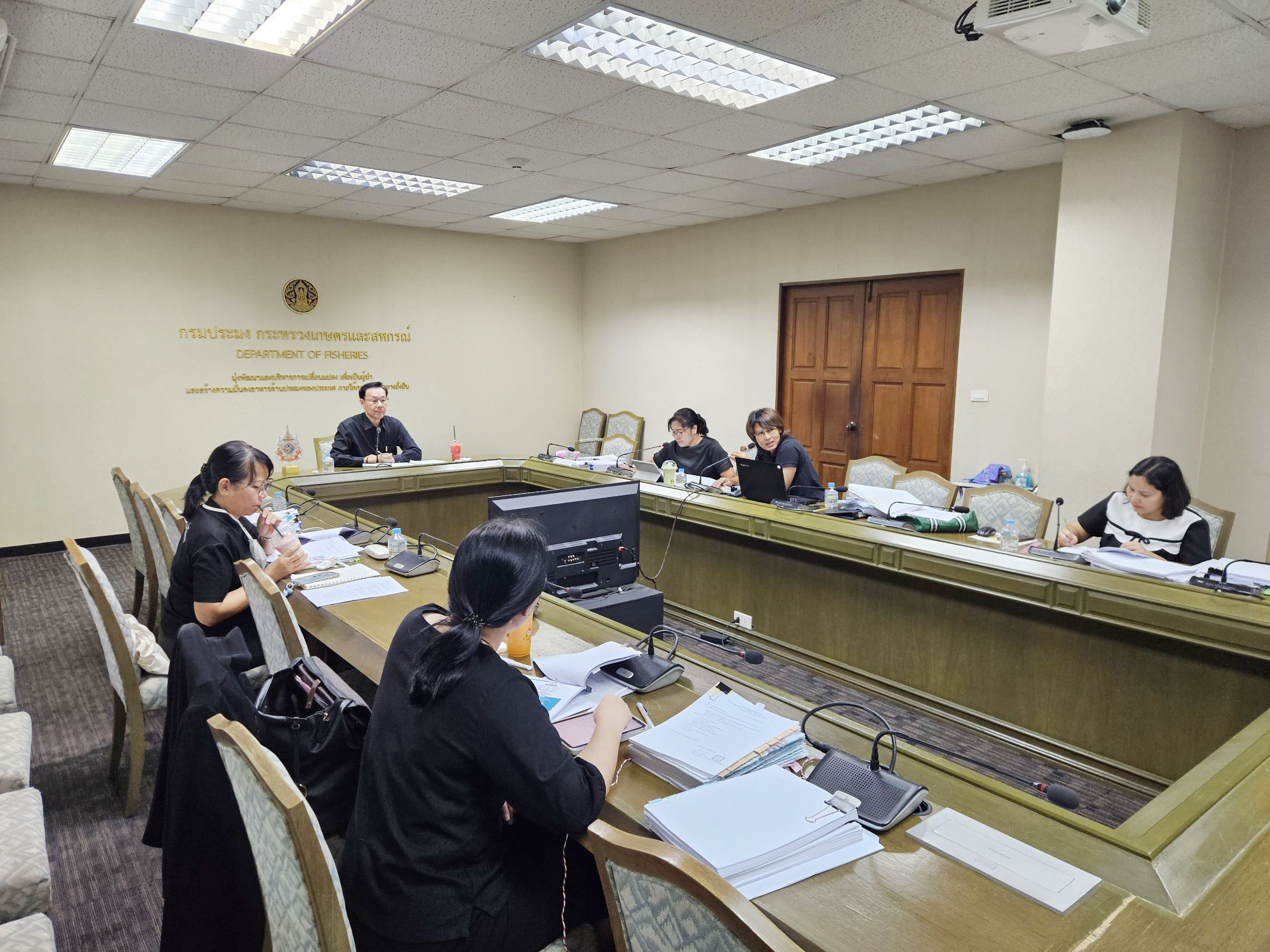 กวอ. จัดประชุมคระทำงานเพื่อพิจารณาการขึ้นทะเบียนวัตถุอันตรายทางการประมง