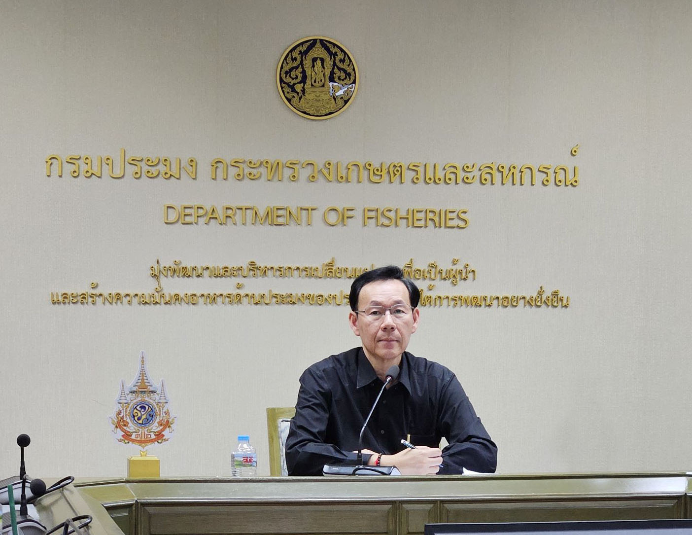 กวอ. จัดประชุมคระทำงานเพื่อพิจารณาการขึ้นทะเบียนวัตถุอันตรายทางการประมง