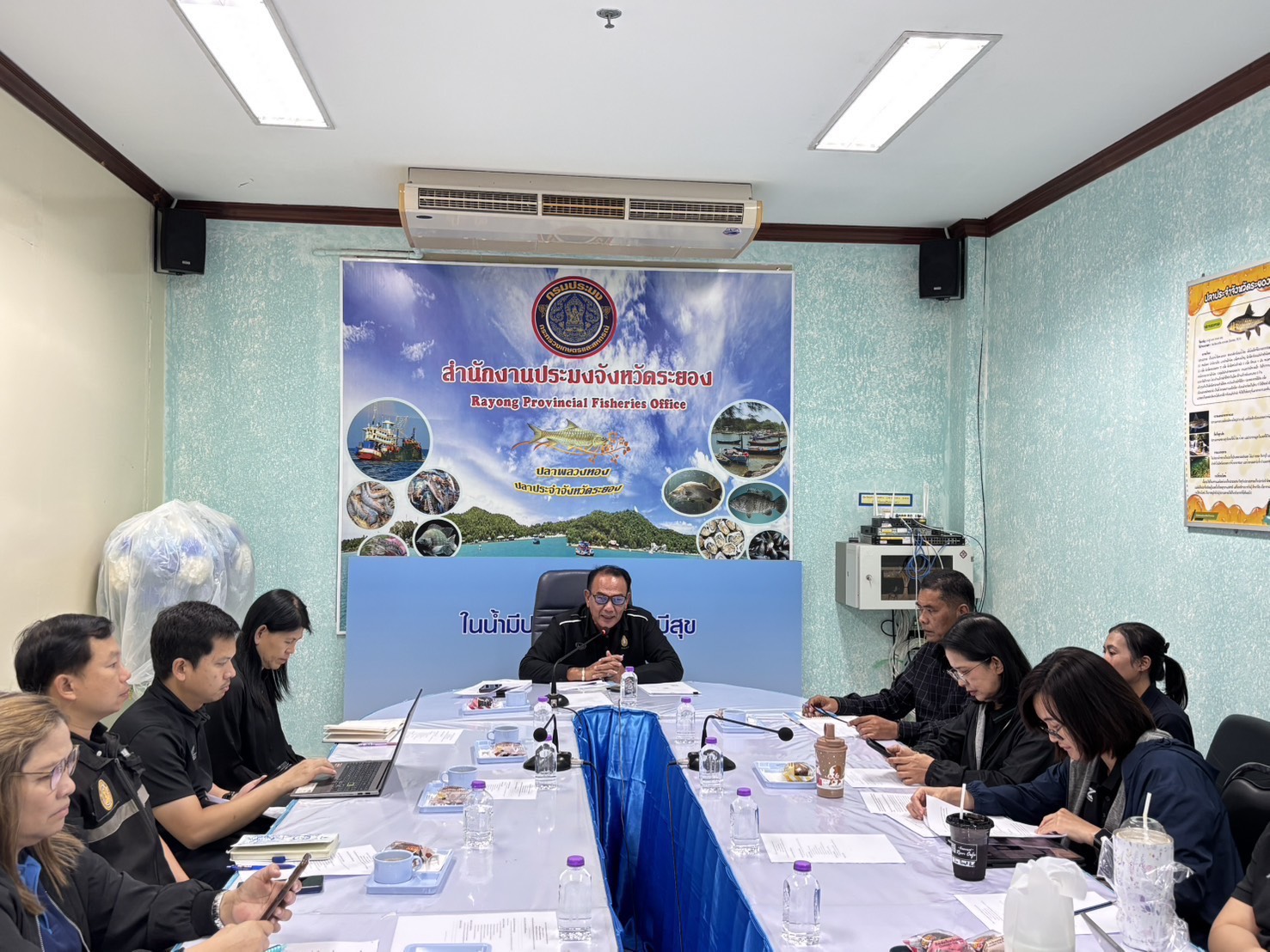 เข้าร่วมประชุมคณะกรรมการขับเคลื่อนนโยบายของกรมประมง จังหวัดระยอง (Fisheries Co-ordinator : FC) ครั้งที่ 1/ 2569..คลิก