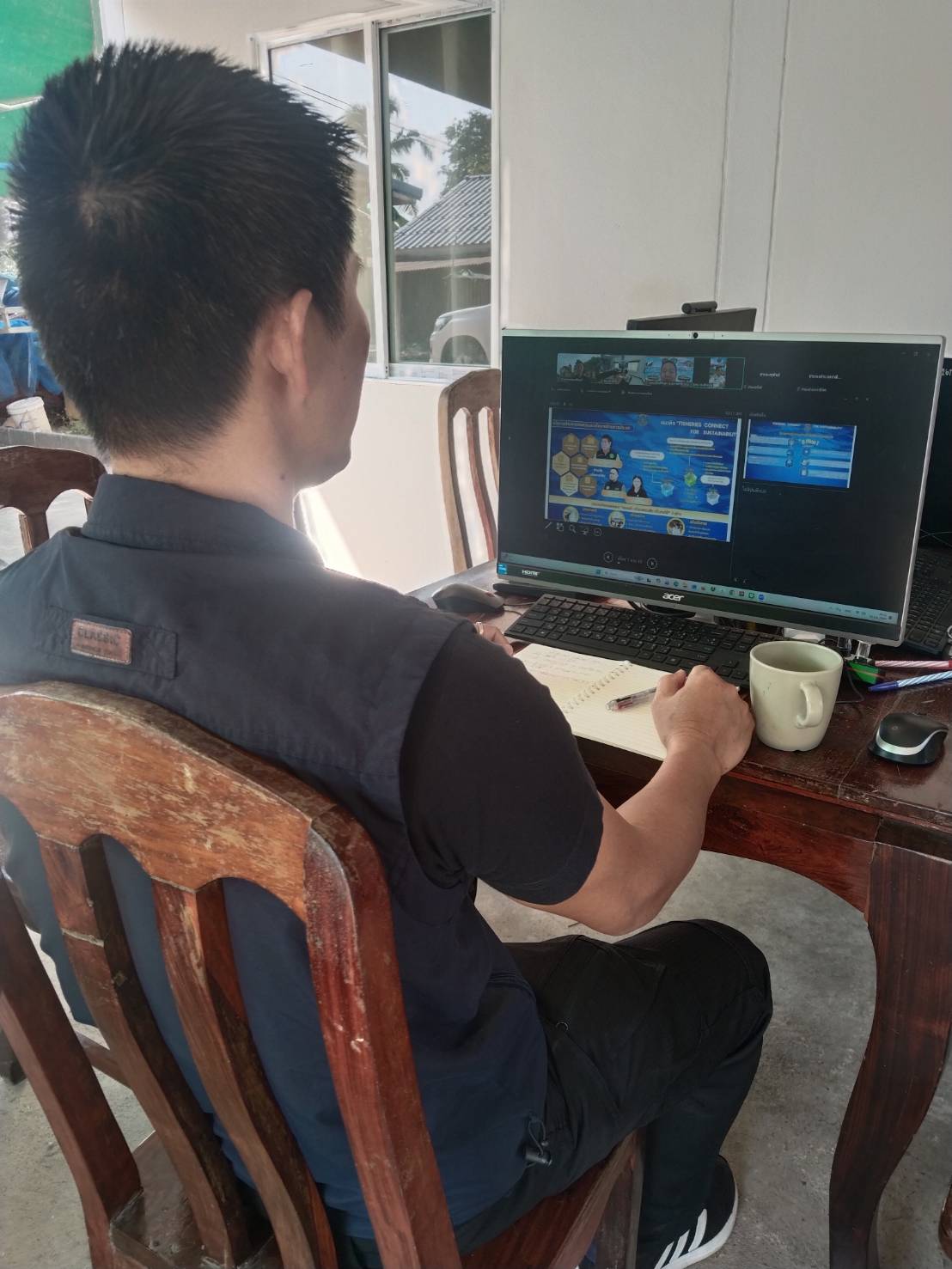 ประชุมคณะกรรมการขับเคลื่อนนโยบายของกรมประมง