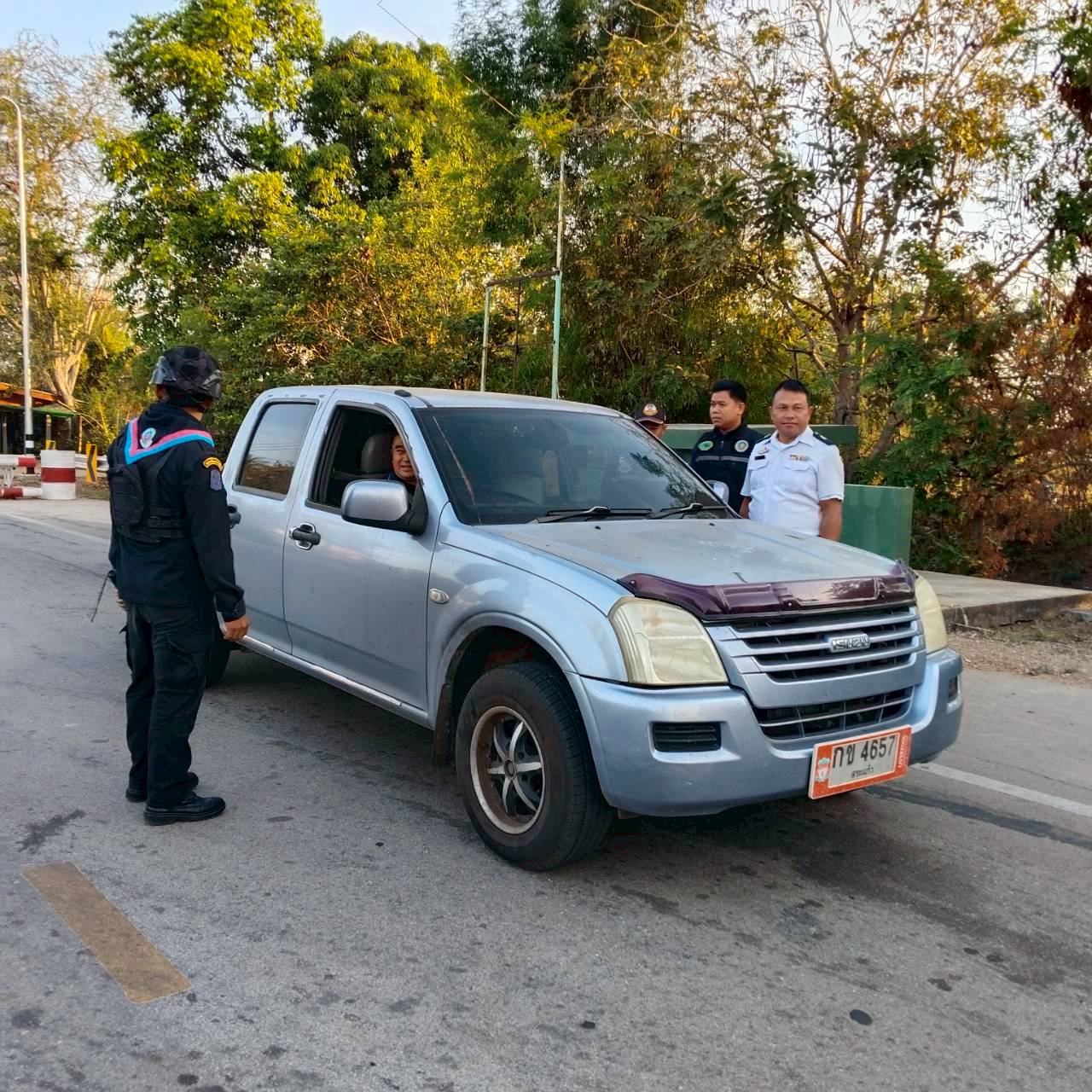  ตรวจบูรณาการ ทางจุดตรวจบ้านนาดง