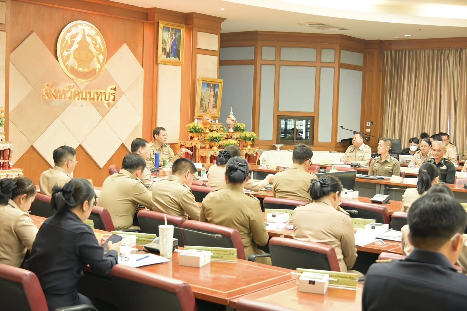 การประชุมคณะกรมการจังหวัด หัวหน้าส่วนราชการ และหัวหน้าหน่วยงาน ฯลฯ ครั้งที่ 1/2569..คลิก