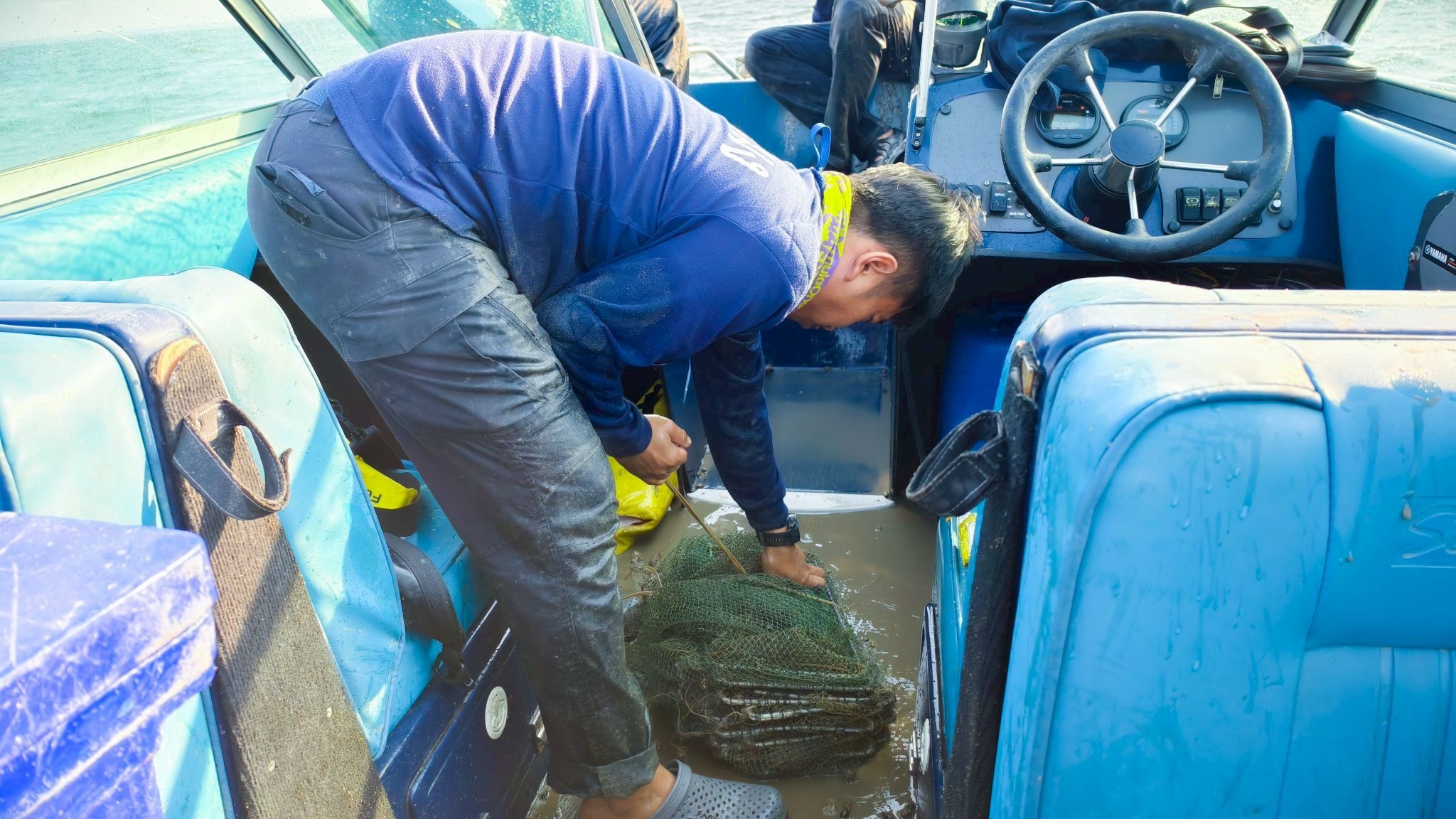 ตรวจยึดเครื่องมือลอบพับได้หรือไอ้โง่ จำนวน 60 ลูก..คลิก