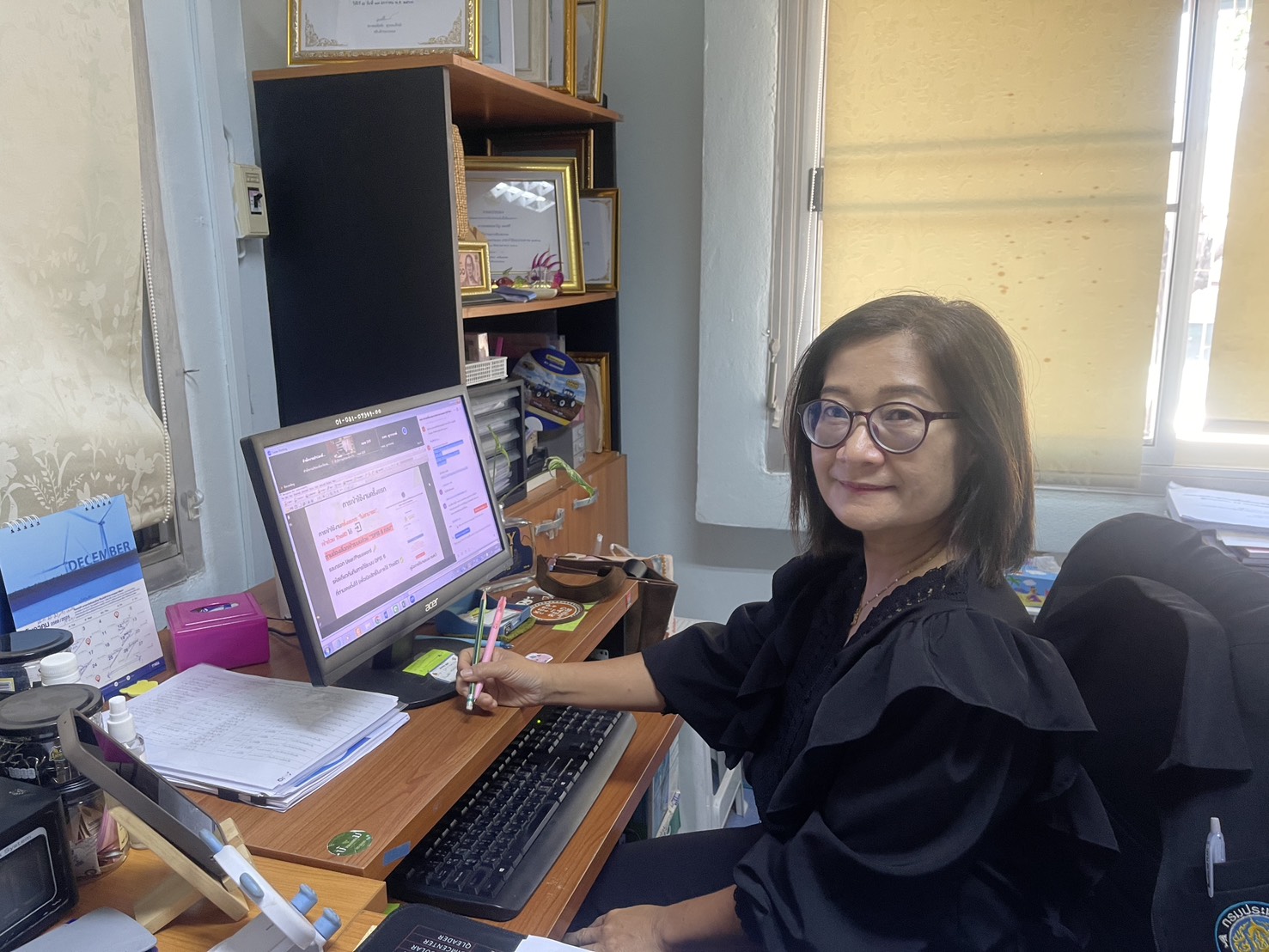 ร่วมประชุมชี้แจงระบบรายงานผลการเข้ารับการฝึกอบรมที่จัดโดยหน่วยงานภายนอก (แบบ กบค.1) กรมประมงสำหรับผู้ตรวจสอบของหน่วยงาน (Approver)