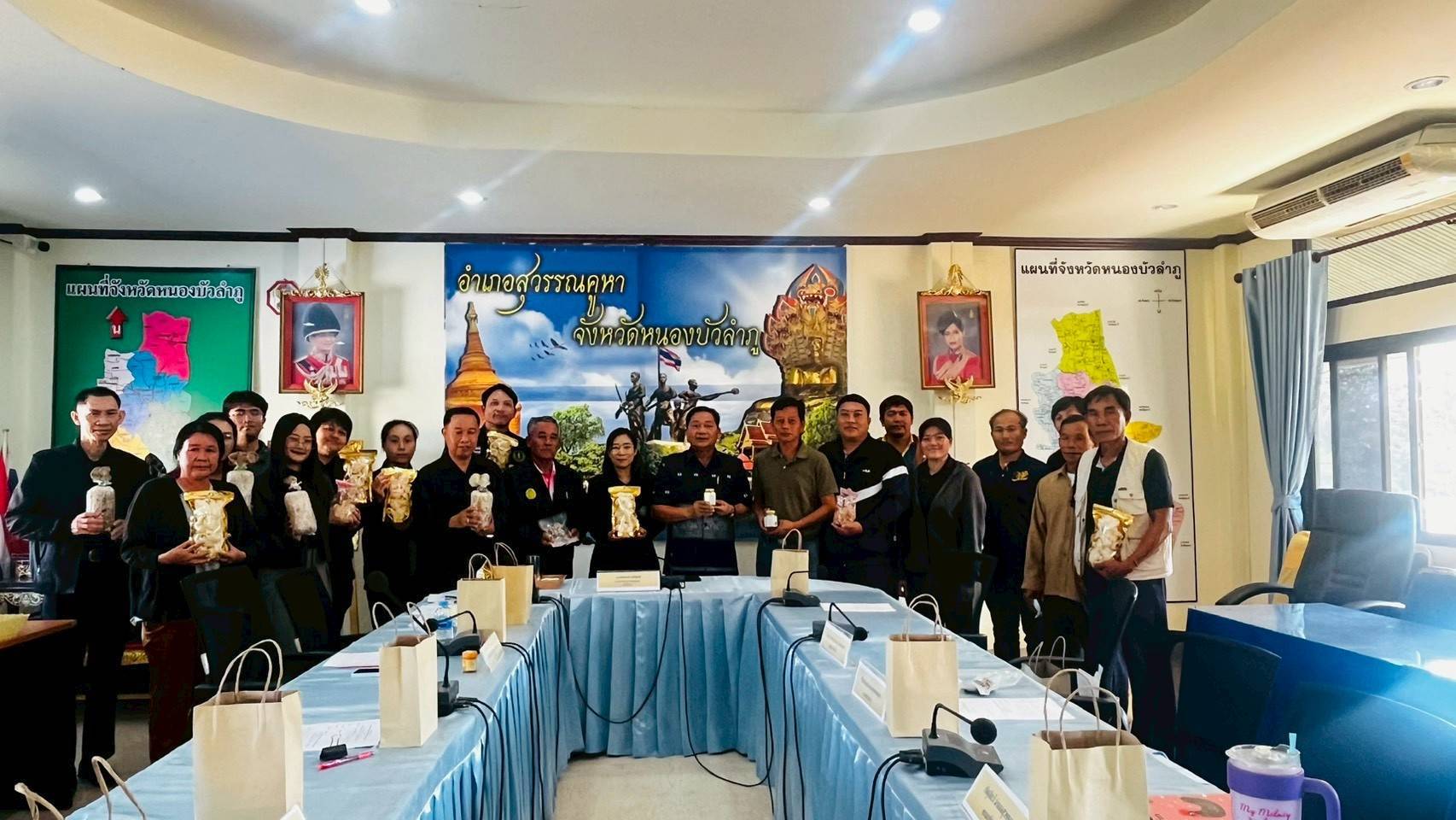 ร่วมประชุมคณะทำงานโครงการขับเคลื่อนการเกษตรระดับหมู่บ้านสู่การผลิตระดับหมู่บ้านสู่การผลิตสินค้าเกษตรมูลค่าสูงอำเภอสุวรรณคูหา ครั้งที่ 1/2569