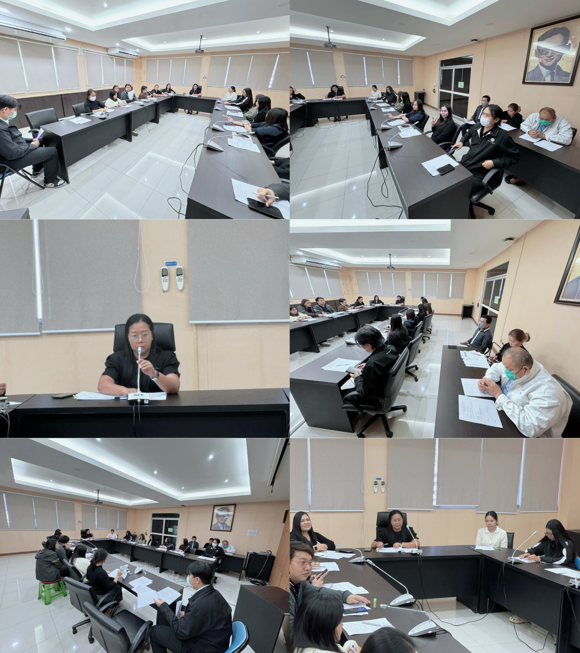 ในวันที่ 29 มกราคม 2568 ฝ่ายบริหารทั่วไปได้จัดประชุม ครั้งที่ 1/2569 เพื่อรายงานผลการปฏิบัติงาน การติดตามงาน และงานด้านอื่นๆ ที่เกี่ยวข้อง รวมทั้งซักซ้อมความเข้าใจในการปฏิบัติงานให้เป็นแนวทางเดียวกัน