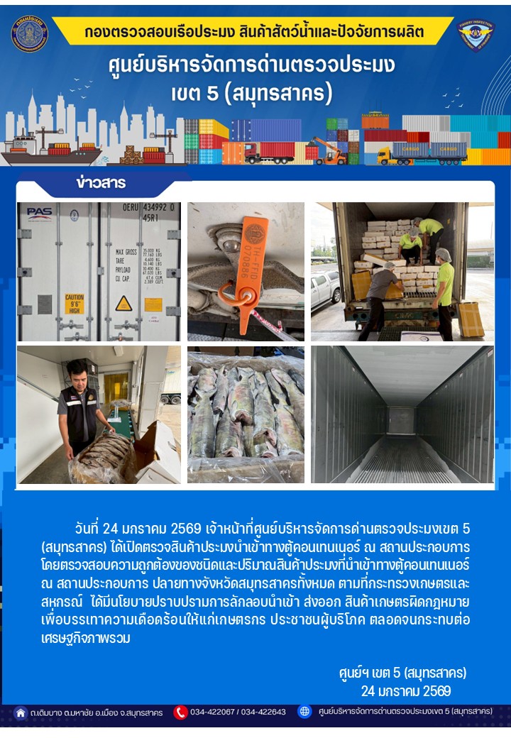 วันที่ 24 มกราคม 2569 เจ้าหน้า