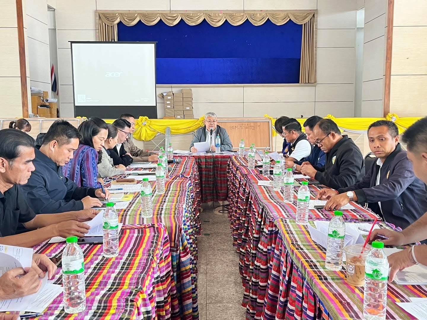 ร่วมประชุมเตรียมความพร้อมการเลือกตั้งสมาชิกสภาผู้แทนราษฎร และการออกเสียงประชามติ