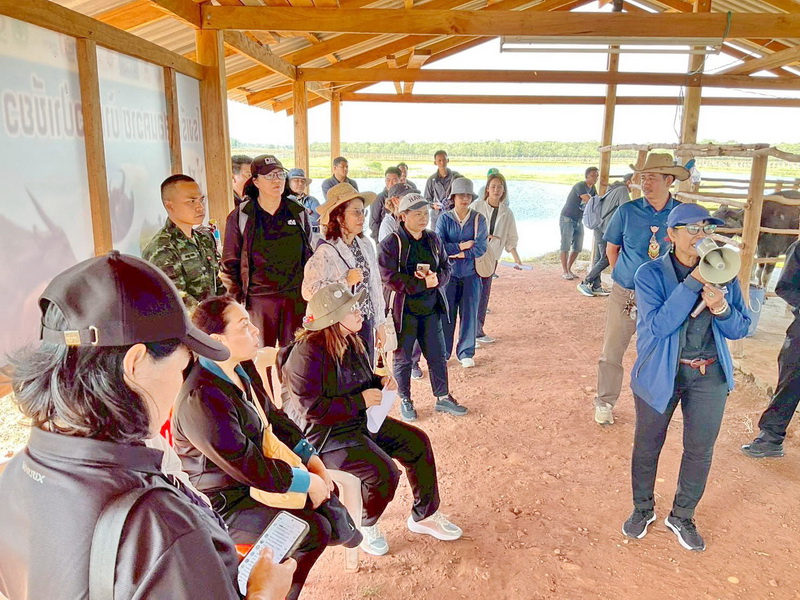 ร่วมฝึกอบรมสร้างการรับรู้ในการอนุรักษ์พื้นที่มรดกทางการเกษตรโลก ณ ทะเลน้อย จังหวัดพัทลุง