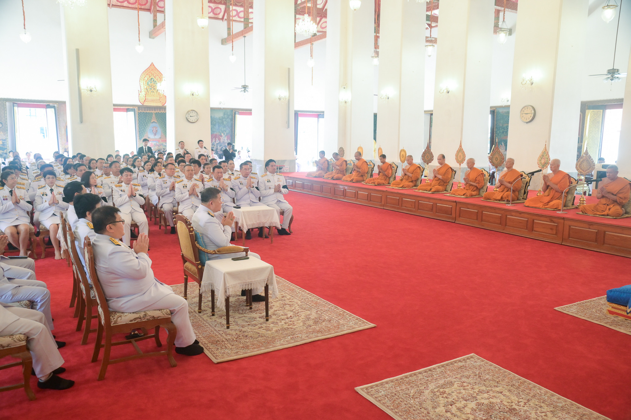 อธิบดีกรมประมง ร่วมพิธีบำเพ็ญกุศลสตมวาร ครบ 100 วัน เพื่ออุทิศถวายเป็นพระราชกุศลแด่ สมเด็จพระนางเจ้าสิริกิติ์ พระบรมราชินีนาถ พระบรมราชชนนีพันปีหลวง