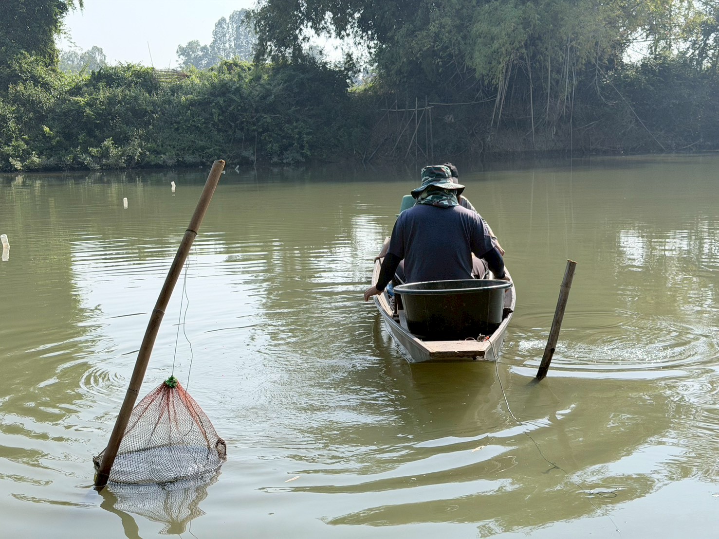 เก็บรวบรวมตัวอย่างเพื่อตรวจสอบระยะเจริญพันธุ์ ค่าดัชนีความสมบูรณ์เพศและวิเคราะห์การกระจายขนาดความยาวตัวปลาซึ่งเป็นข้อมูลหลักสำหรับวิเคราะห์หาช่วงเวลาปลาน้ำจืดวางไข่ในเขตพื้นที่จังหวัดอุตรดิตถ์ สุโขทัย พิษณุโลก พิจิตร อุทัยธานี ชัยนาท และปราจีนบุรี..คลิก