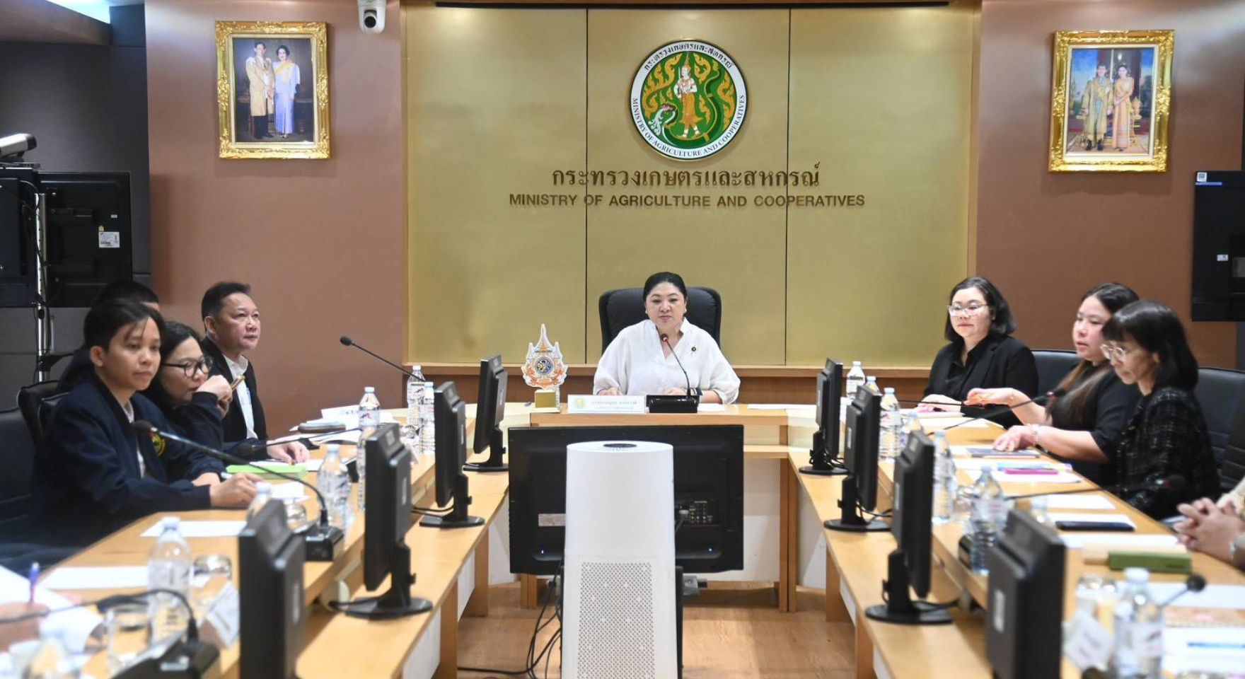 วันที่ 2 กุมภาพันธ์ เวลา 10.00 น. ณ ห้องประชุม 135 กระทรวงเกษตรและสหกรณ์