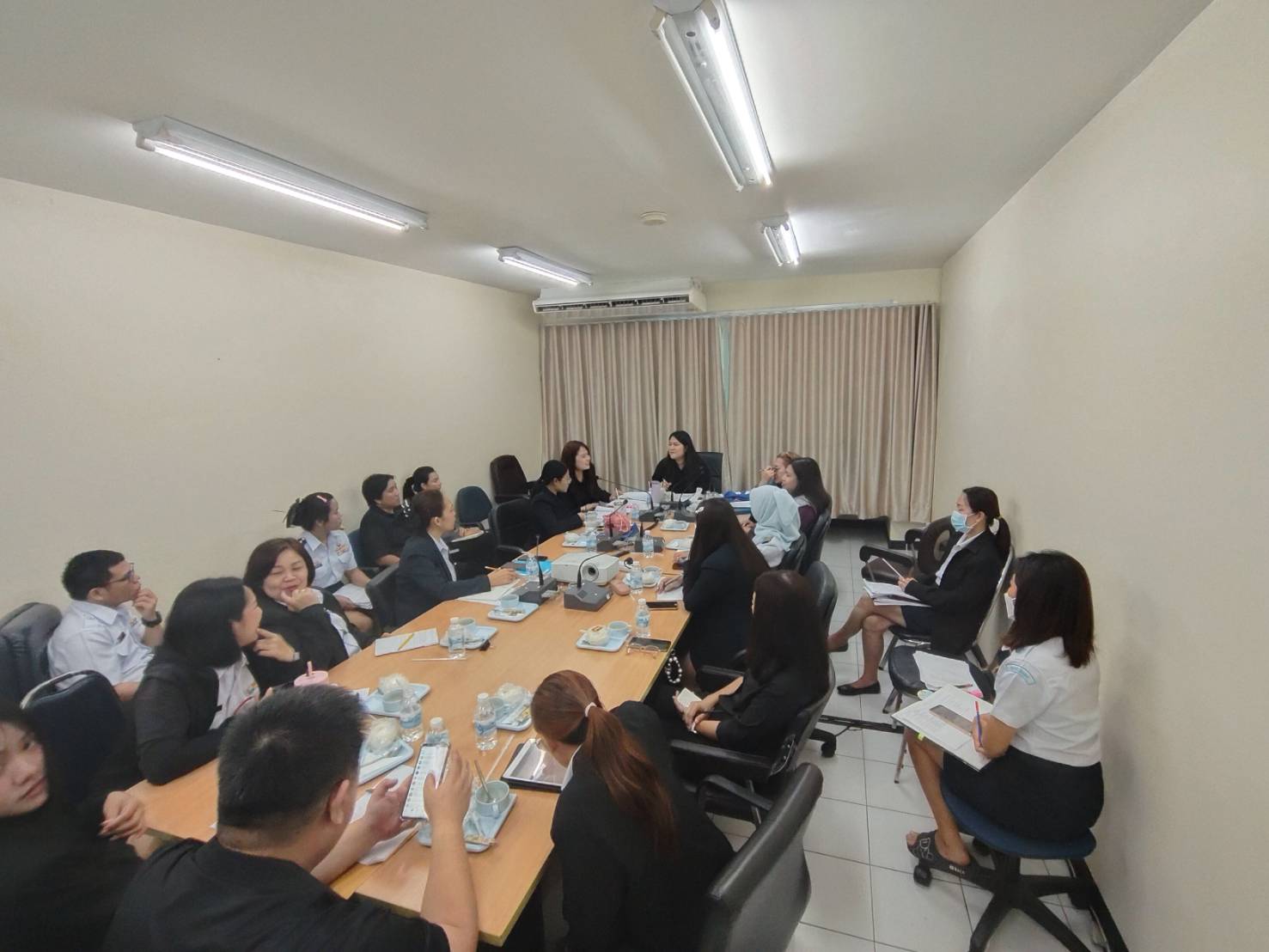 การประชุมรับฟังแนวทางการจัดทำใบสำคัญประกอบเบิกจ่าย