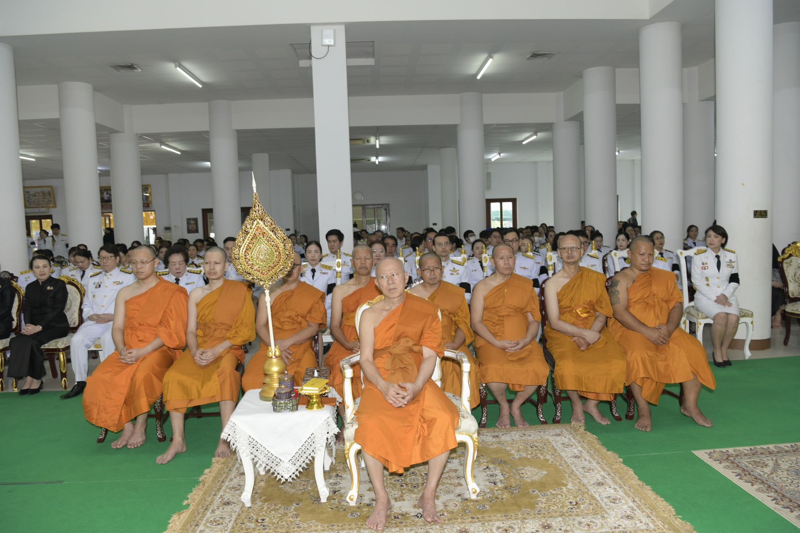 พิธีบำเพ็ญกุศลสตมวาร ครบ 100 วัน เพื่ออุทิศถวายเป็นพระราชกุศลแด่ สมเด็จพระนางเจ้าสิริกิติ์ พระบรมราชินีนาถ พระบรมราชชนนีพันปีหลวง