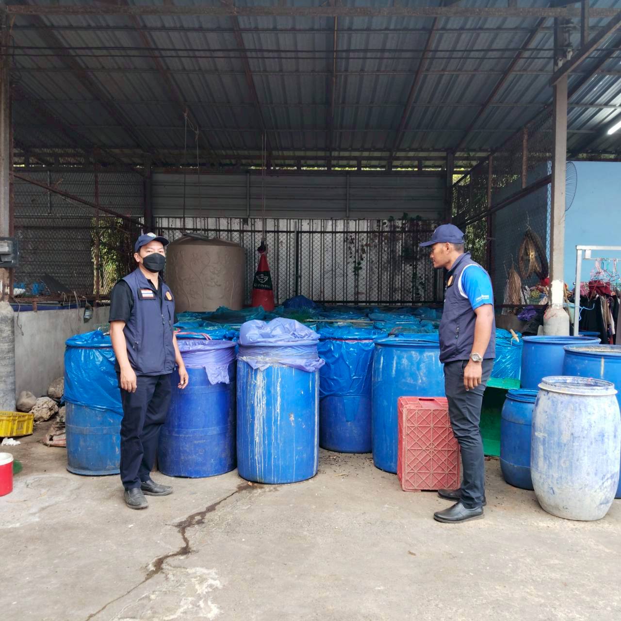 ตรวจสอบความเสี่ยงในพื้นที่ ตลาดรัตนธรรม และตลาดรุ่งทวีทรัพย์ 