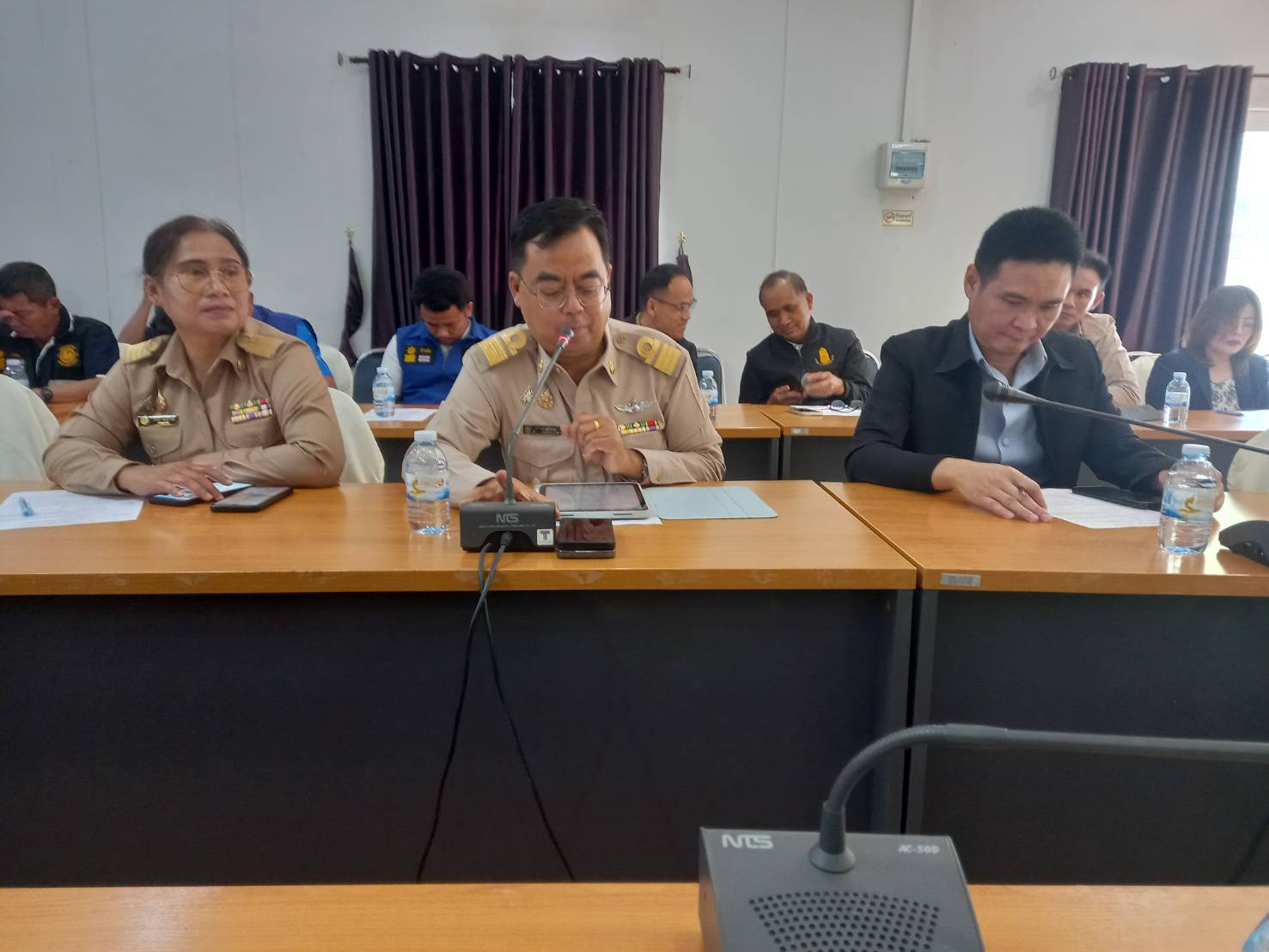 เข้าร่วมประชุมหัวหน้าส่วนราชการ หัวหน้าหน่วยงานรัฐวิสาหกิจ ผู้บริหารองค์กรปกครองส่วนท้องถิ่น ผู้บริหารสถานศึกษา กำนัน ประจำเดือนกุมภาพันธ์ 2569