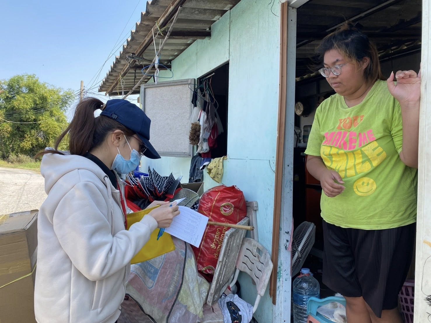 สำนักงานประมงพื้นที่กรุงเทพมหานคร ลงพื้นที่ให้บริการด้านการประมงแก่เกษตรกรในพื้นที่รับผิดชอบ