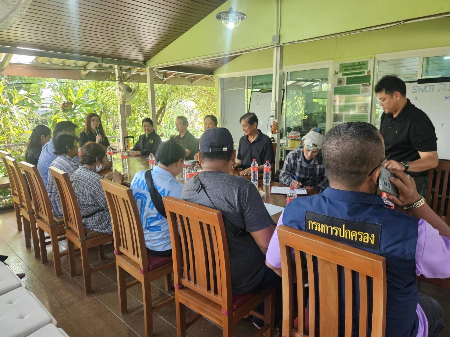 (อ.บางใหญ่) การประชุมดำเนินการขับเคลื่อนโครงการจัดเก็บข้อมูลด้านการเกษตรในระดับพื้นที่ ประจำปีงบประมาณ พ.ศ. 2569